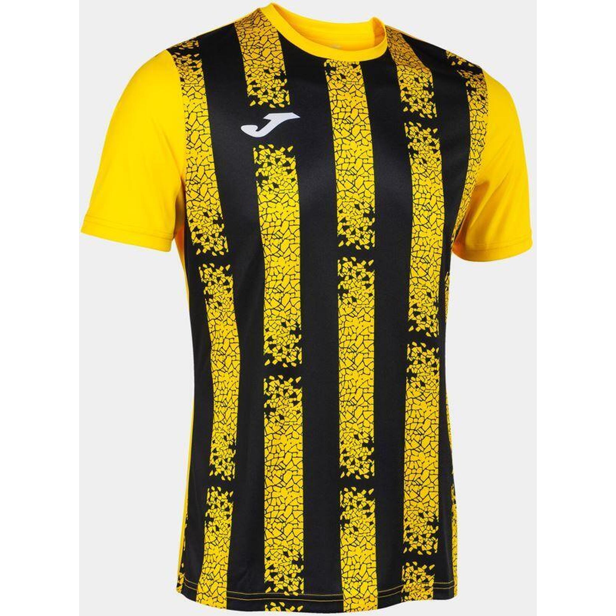Joma Inter III Koszulka Sportowa Żółto-Czarna 2XL - Oddychająca i Zrównoważona