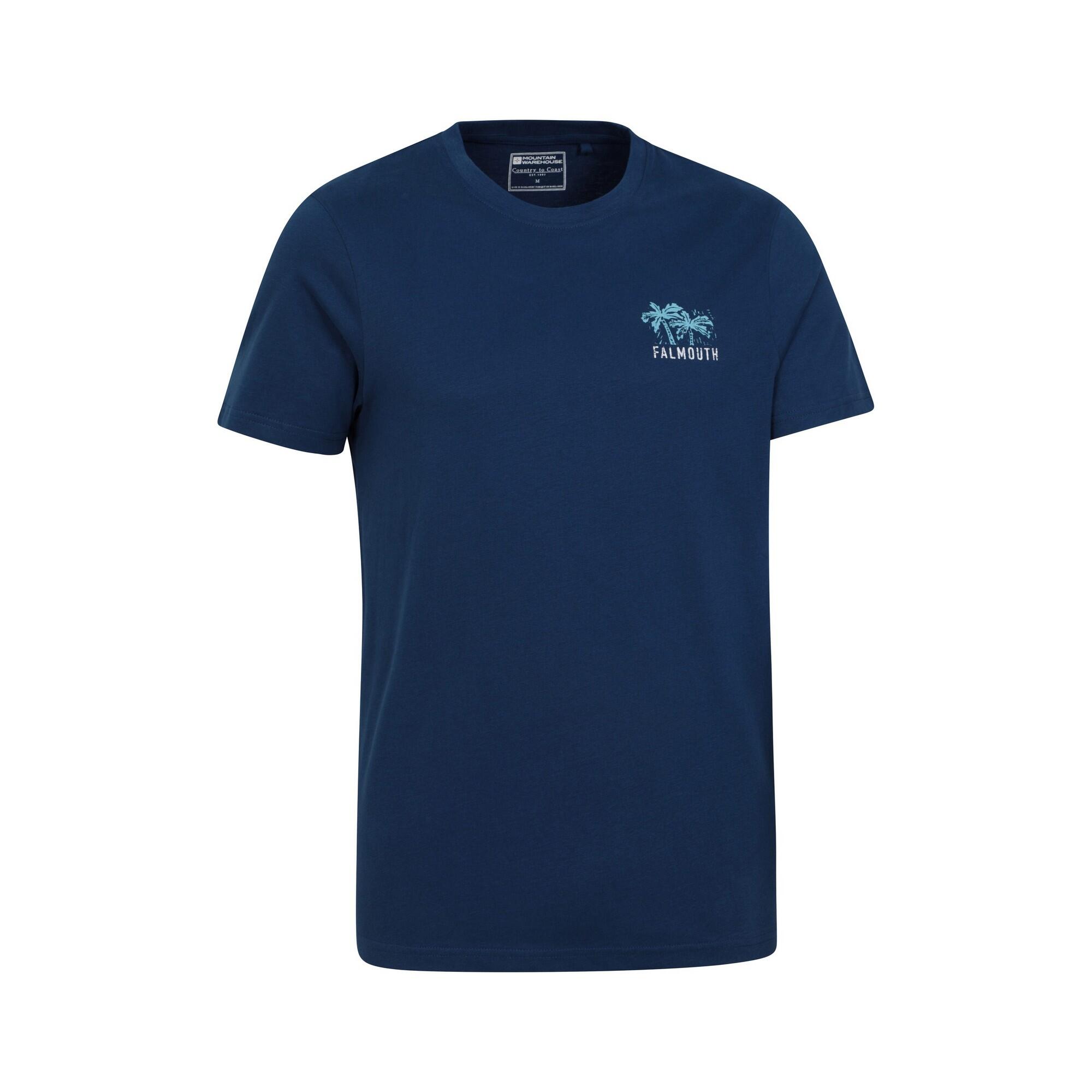 Tshirt FALMOUTH Homme (Bleu Marine) 4/4