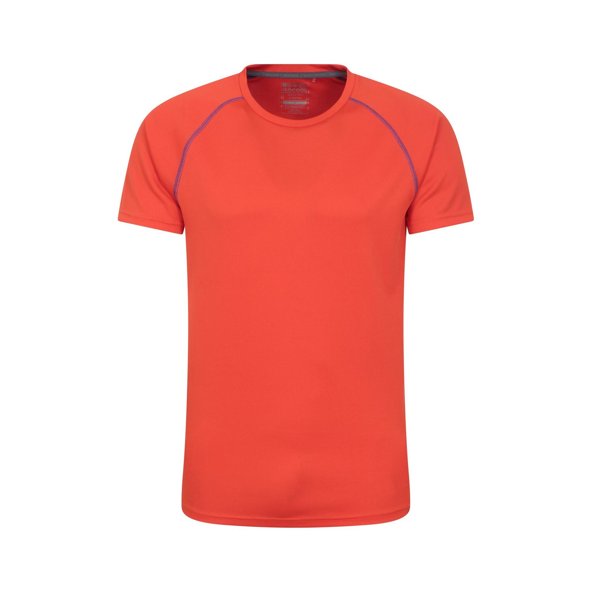 MOUNTAIN WAREHOUSE Mens Endurance IsoCool TShirt (Bright Orange)