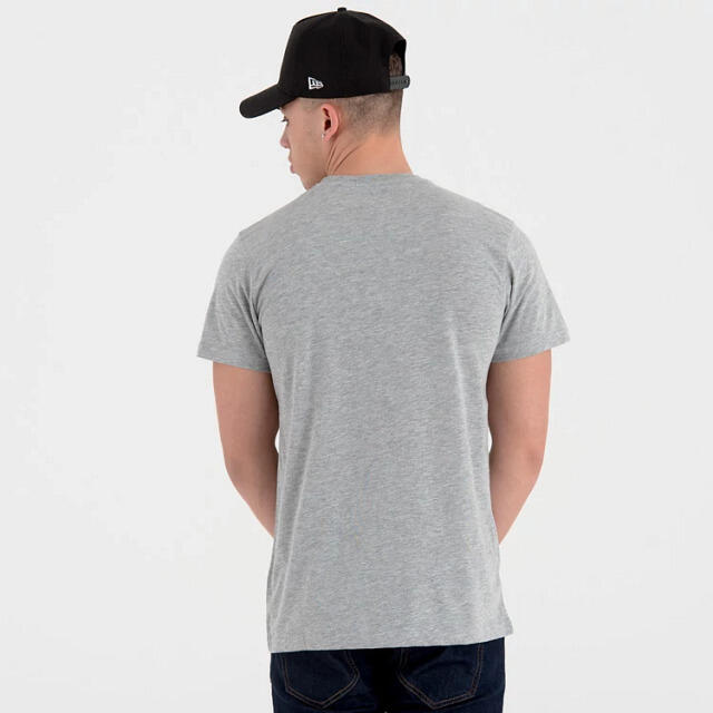 T-Shirt NBA Denver Nuggets New Era Team logo Gris 3/5