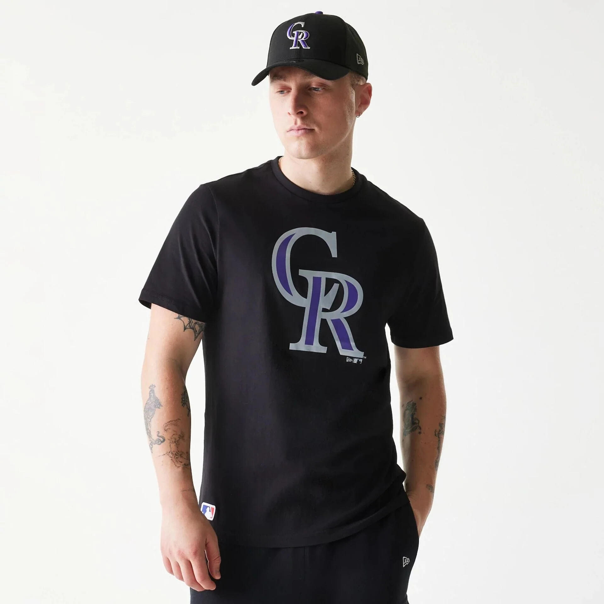 NEW ERA T-shirt Colorado Rockies Nos MLB Regular
