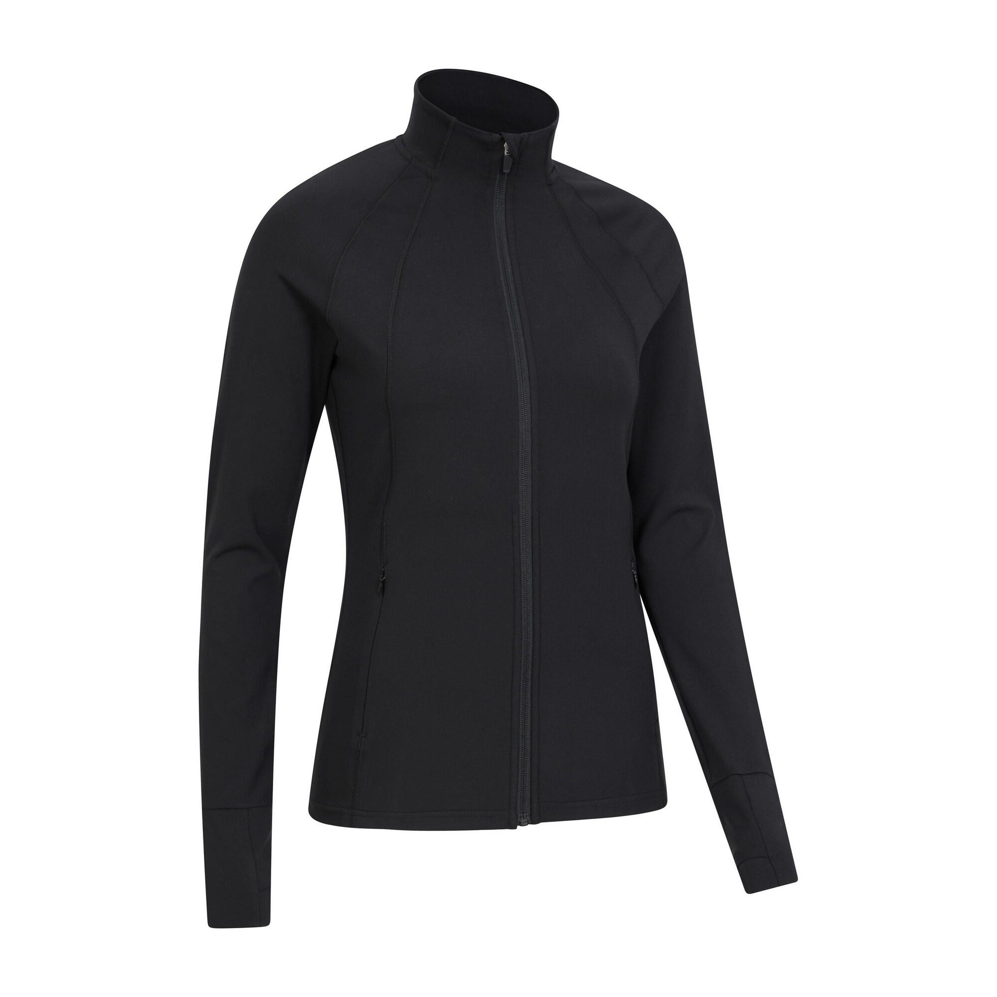Womens/Ladies Blackout Active Midlayer (Black) 3/4