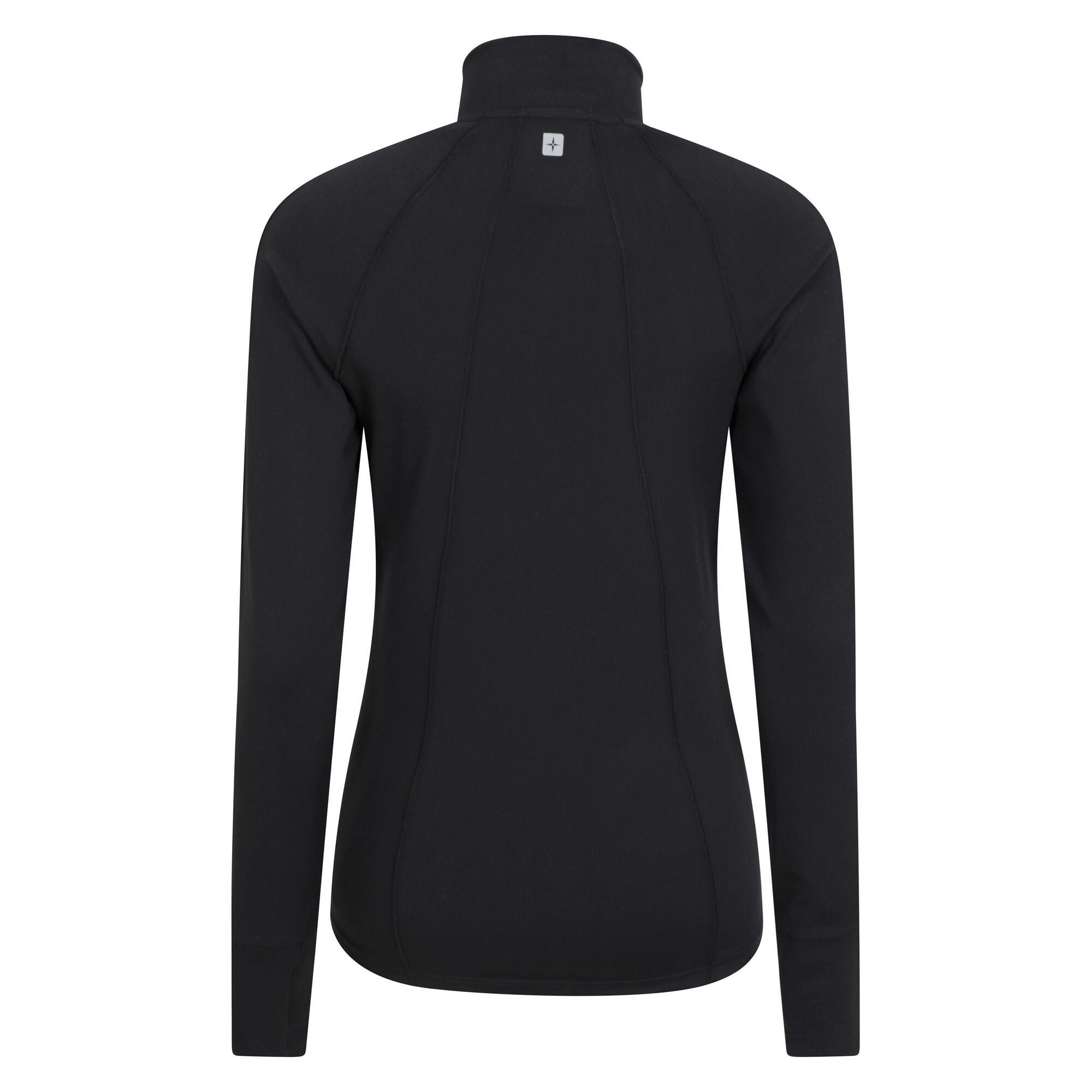 Womens/Ladies Blackout Active Midlayer (Black) 2/4