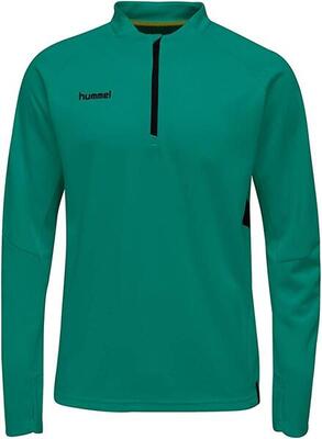 Heren sweatshirt hummel tech move malf zip groen