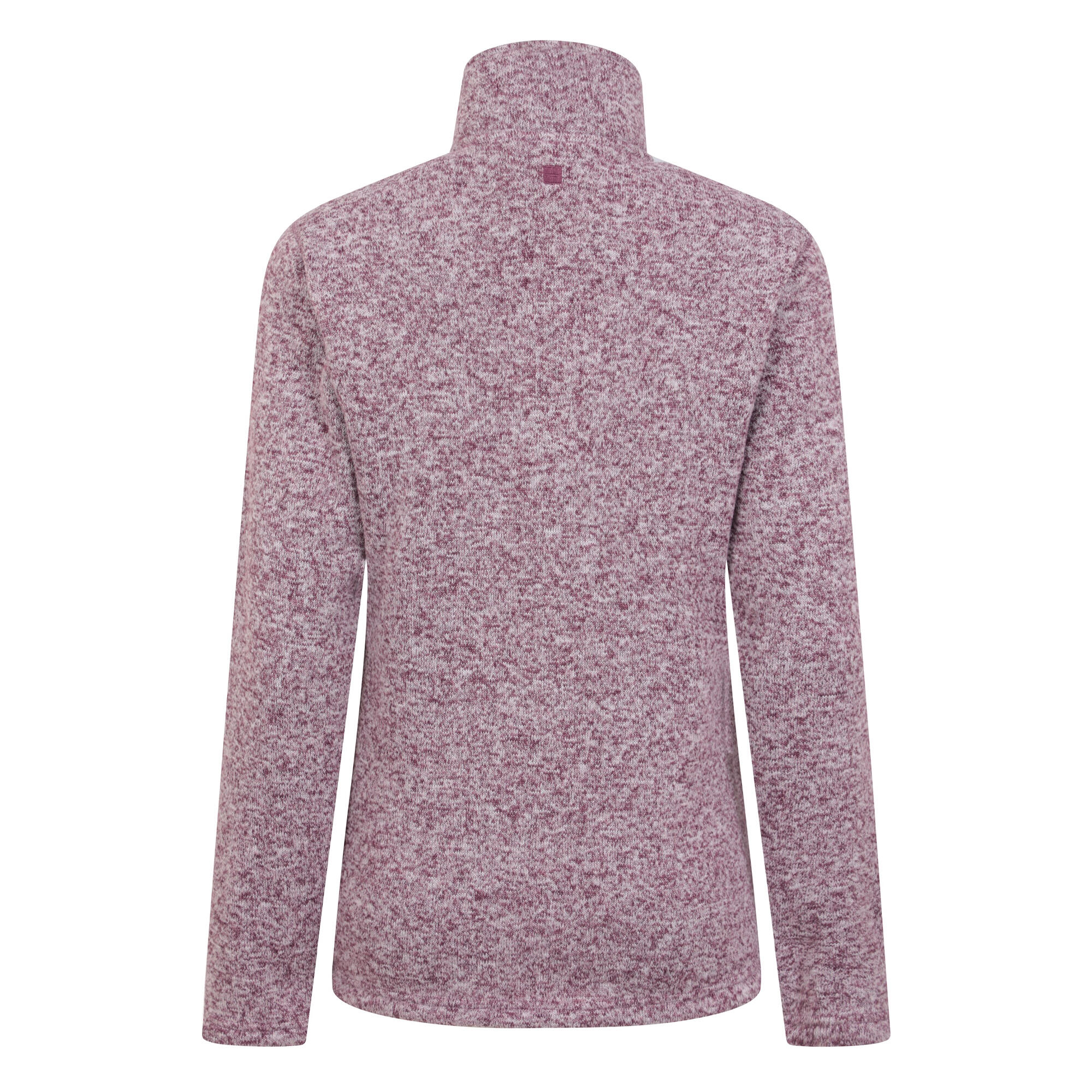Womens/Ladies Idris Half Zip Fleece Top (Burgundy) 2/4