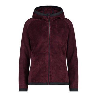 CMP Damen Fleecejacke WOMAN JACKET FIX HOOD 33P2326
