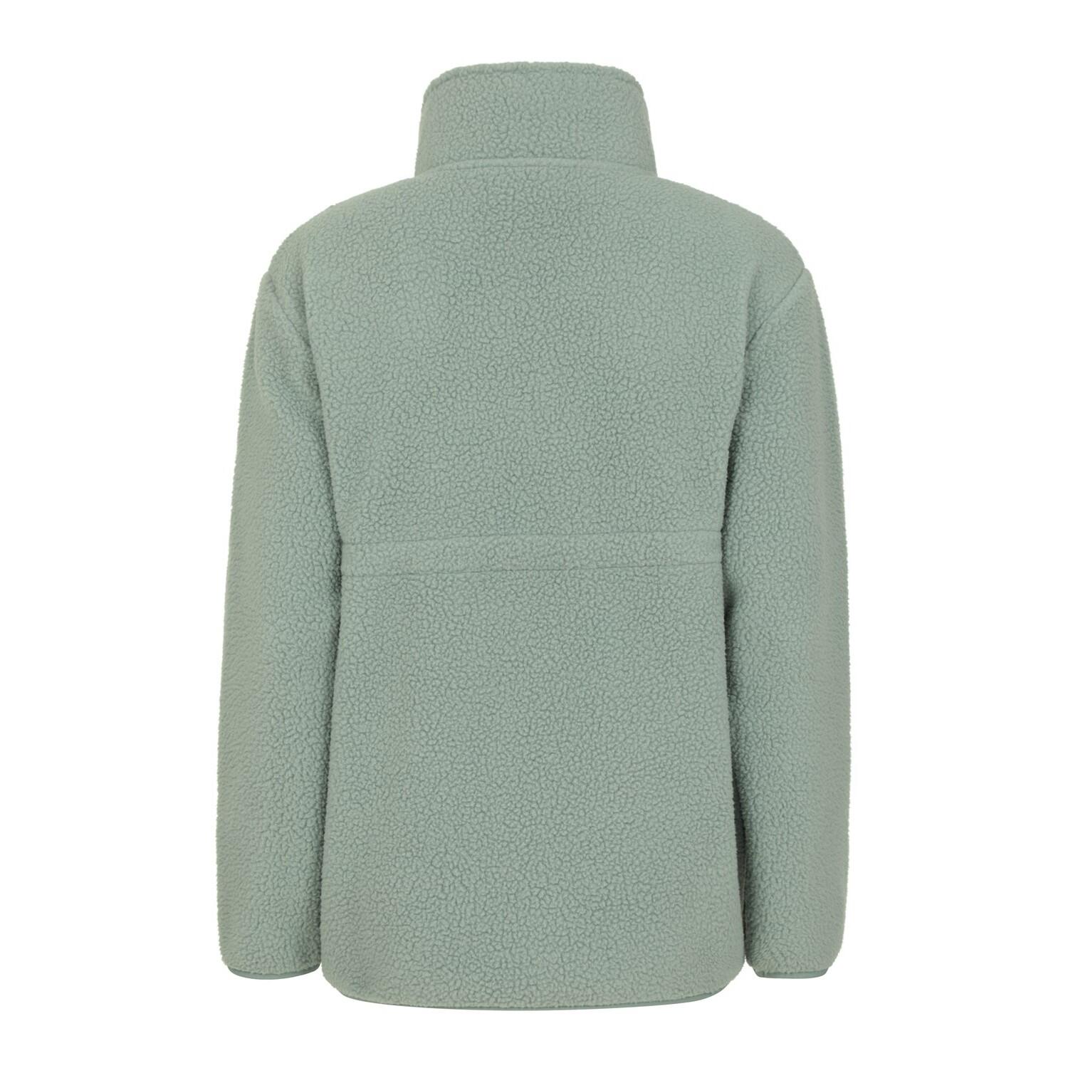 Felpa In Pile Maternità Mezza Cerniera Donna Mountain Warehouse Cosy Verde 2/4