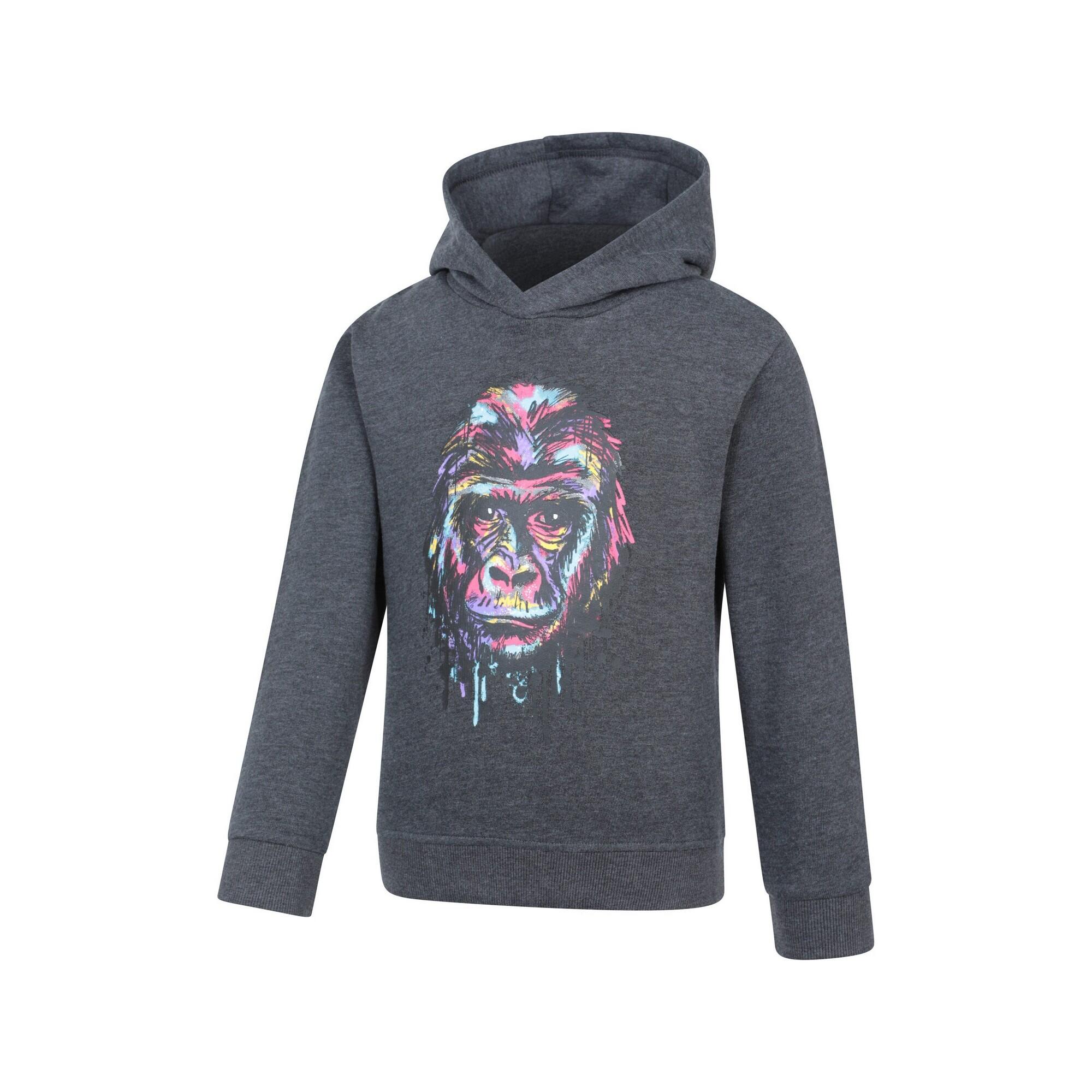 Kapuzenpullover für Kinder Grau 4/4