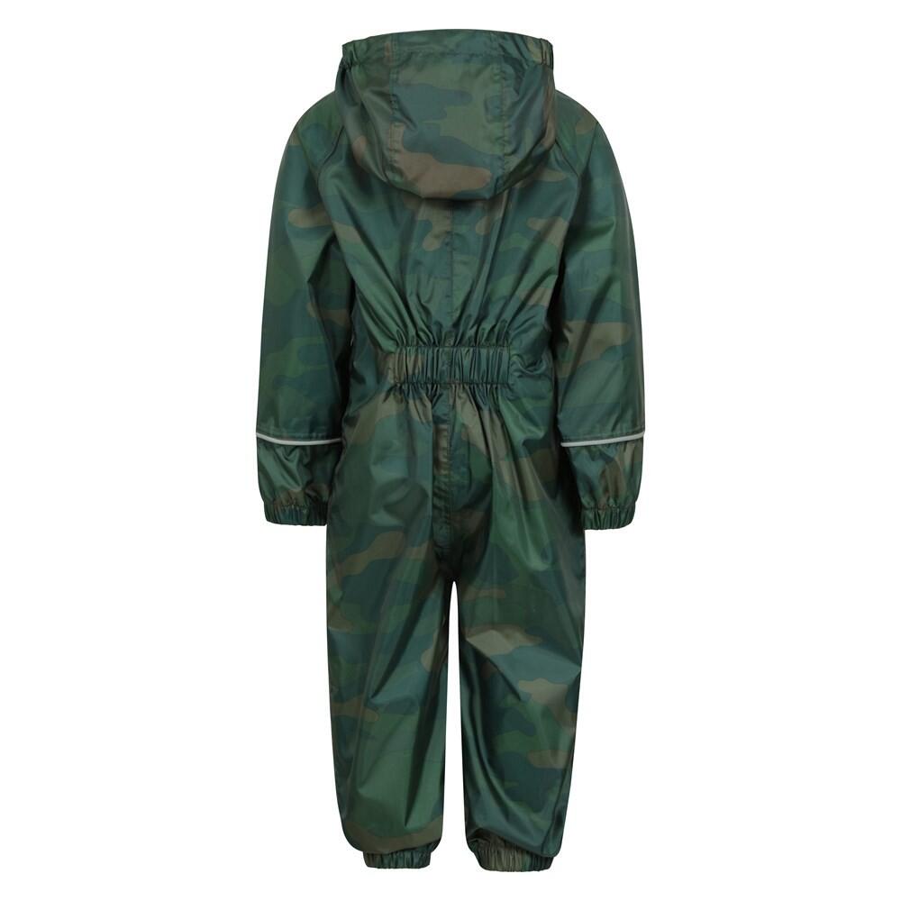 Regenanzug Wasserfest für Baby Kinder Khaki 2/4
