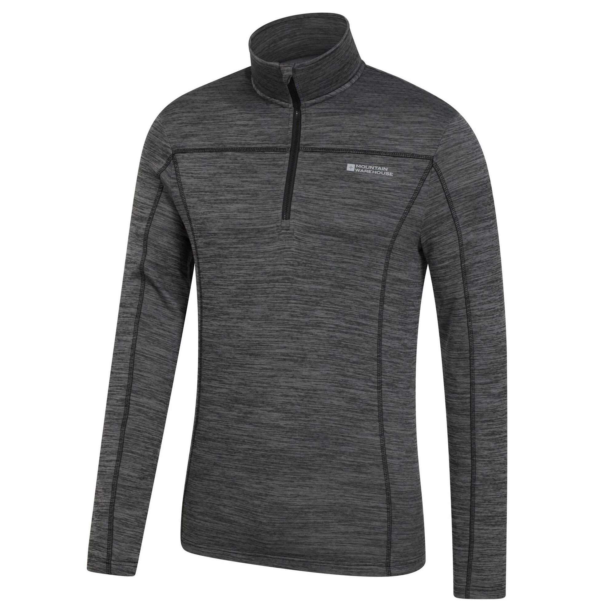 Midlayer Active Uomo Mountain Warehouse Finsbury Grigio Scuro 3/4