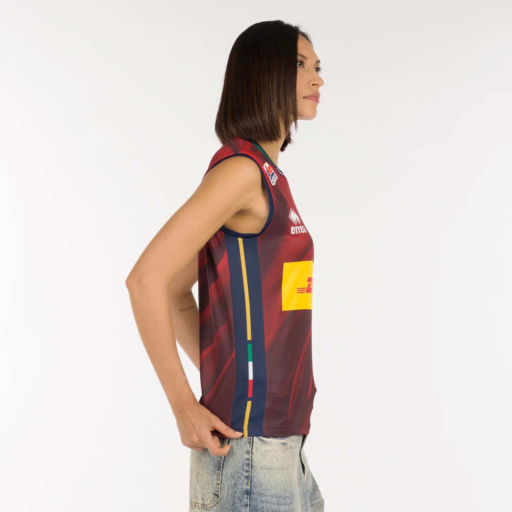 Canotta Errea Naz. Italia Volley 4^Mg Gara Unisex Shop Ad 25/28 Adulto 4/5