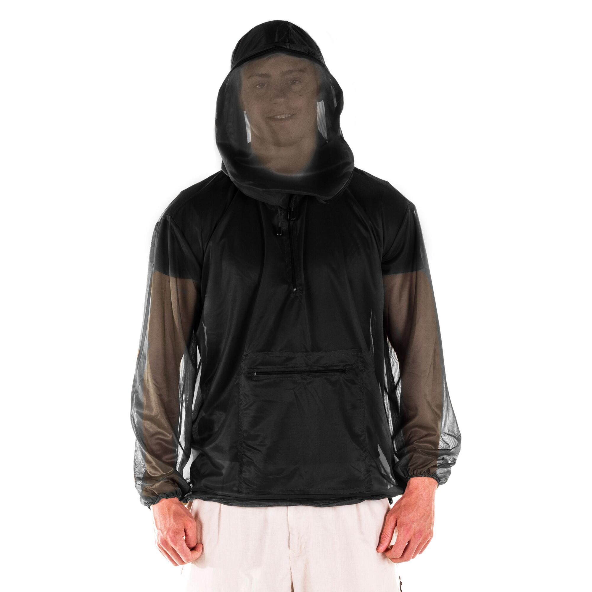 MOUNTAIN WAREHOUSE Unisex Adult Pyramid Midge Jacket (Black)