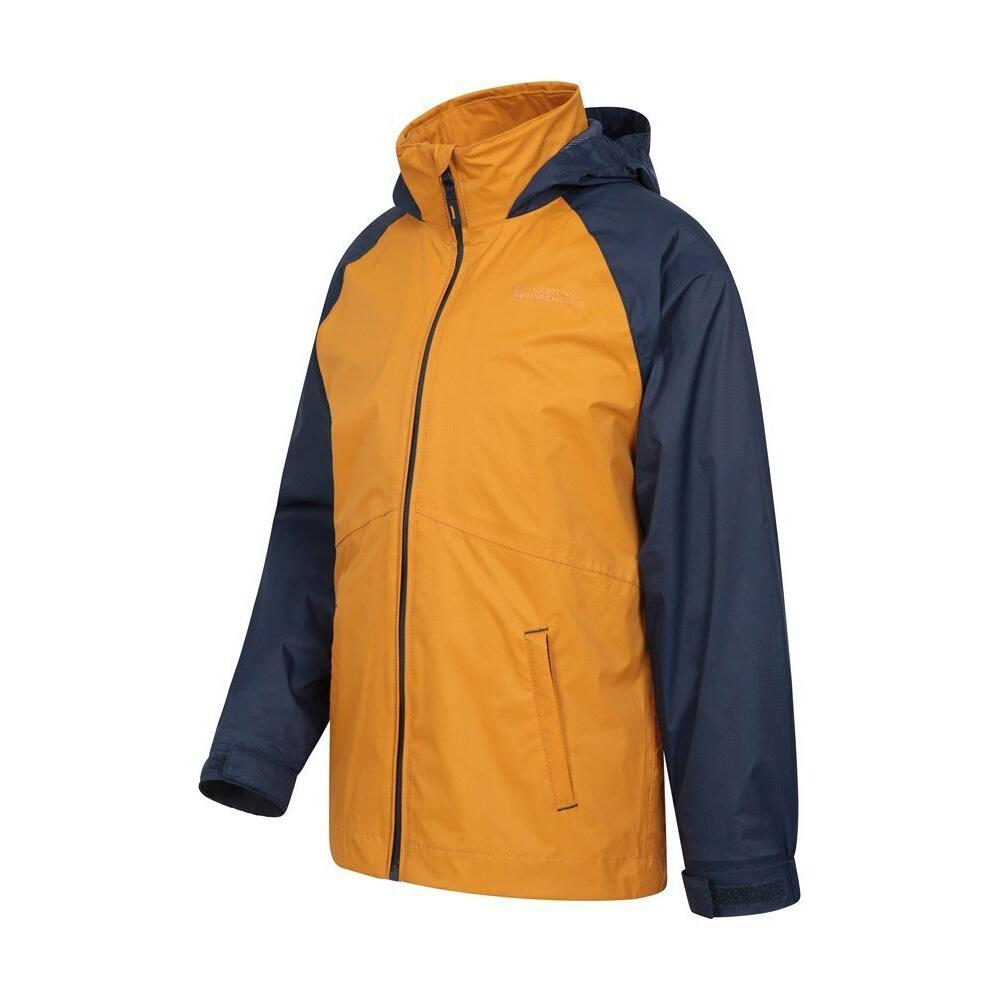 "Torrent II" Jacke, wasserfest für Kinder Mädchen Gelb 3/4
