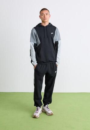 Chándal Casual Hombre Nike M Nk Club Fleece Hded Track Gx HV1165-010 Negro