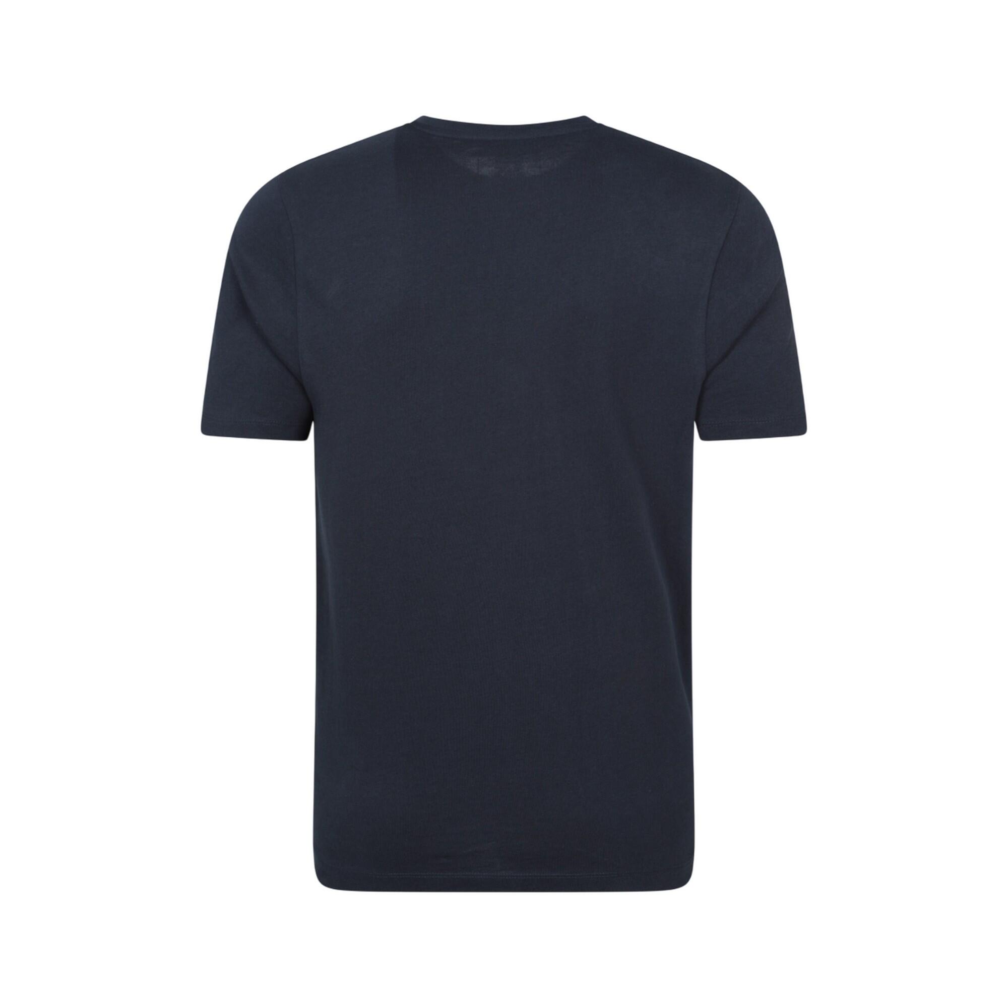 Maglietta Maniche Corte Uomo Mountain Warehouse Lake District Blu Navy 2/4