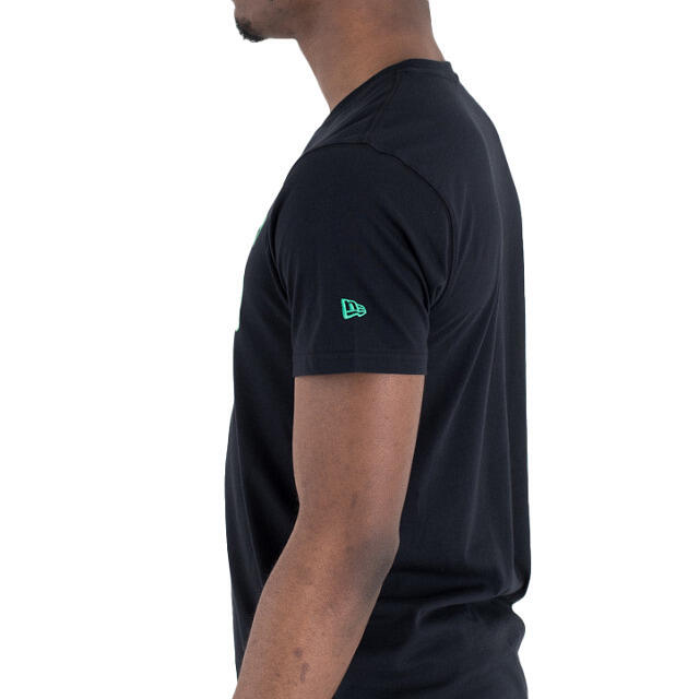 T-Shirt NBA Boston Celtics New Era Noir 5/7