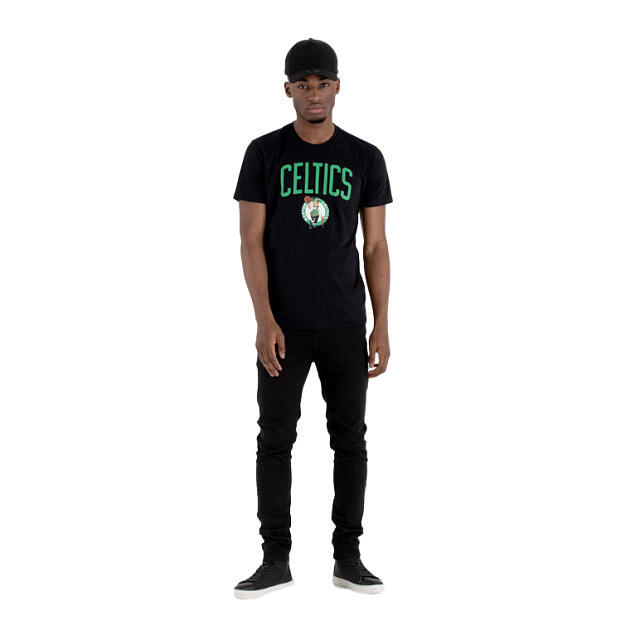 New Era - T-shirt Boston Celtics Nba - T-shirt Manches Courtes - Noir - Decathlon