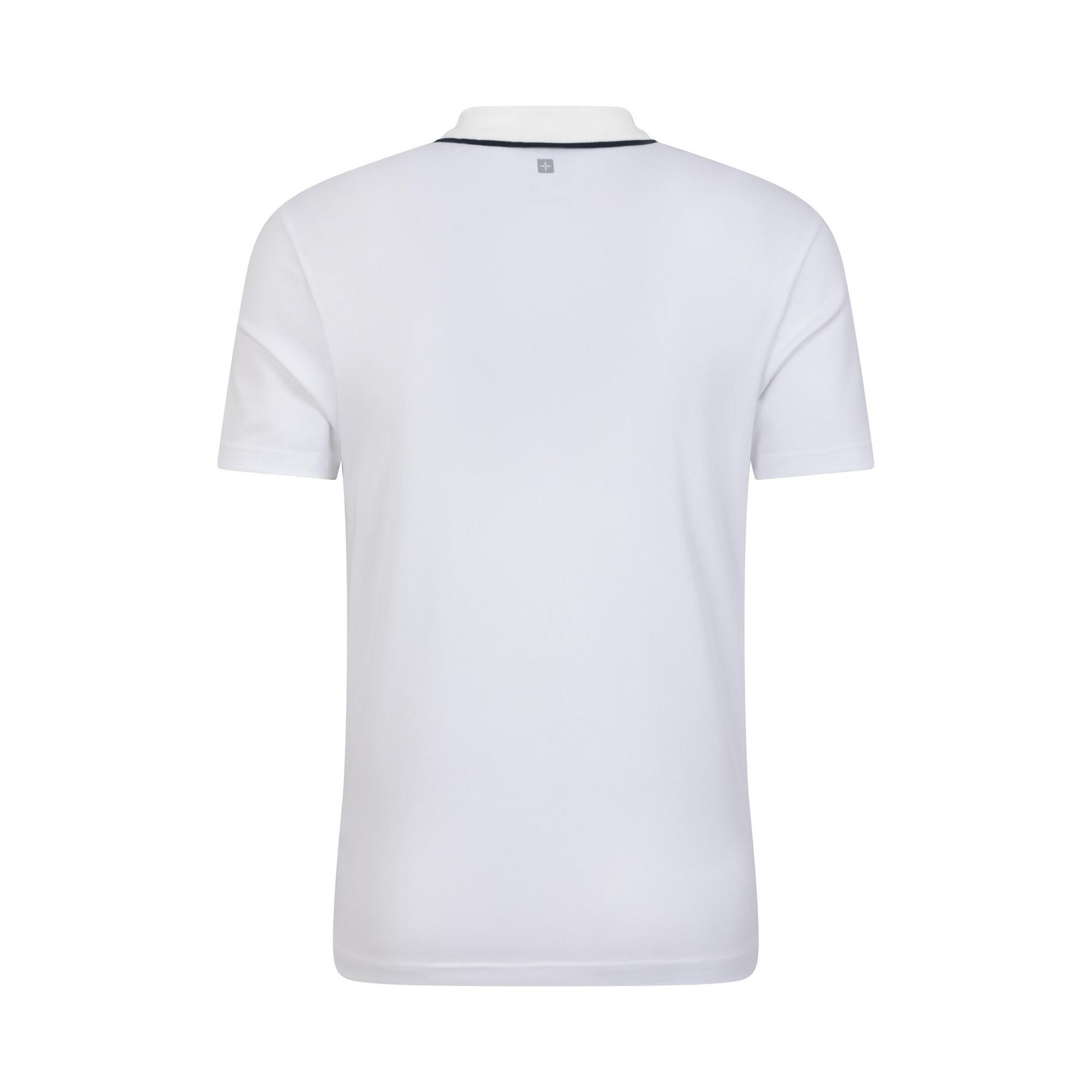 Polo TOURNAMENT Homme (Blanc) 2/4