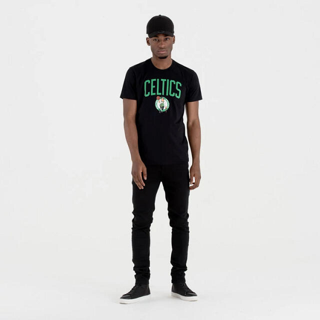 T-Shirt NBA Boston Celtics New Era Noir 6/7