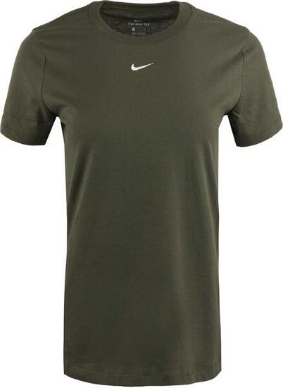 T-shirt donna Nike Essential Crew verde S