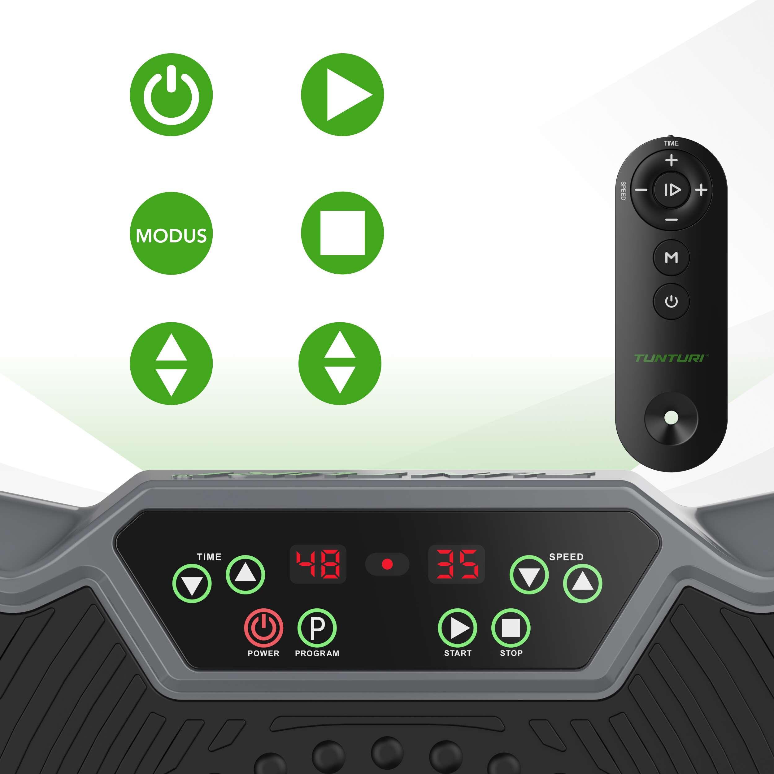 Plateforme Vibrante - Plaque de Fitness Oscillante Cardio Fit V40 2/7