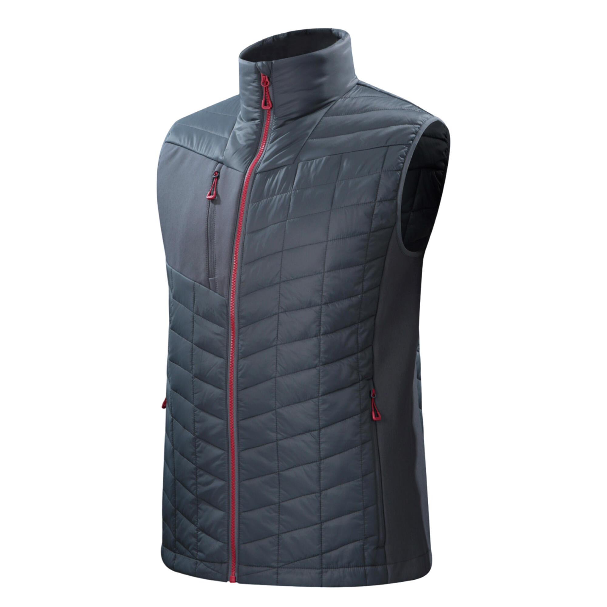 Gilet Ibrida Uomo Mountain Warehouse Ultra Siurana Grigio 4/4