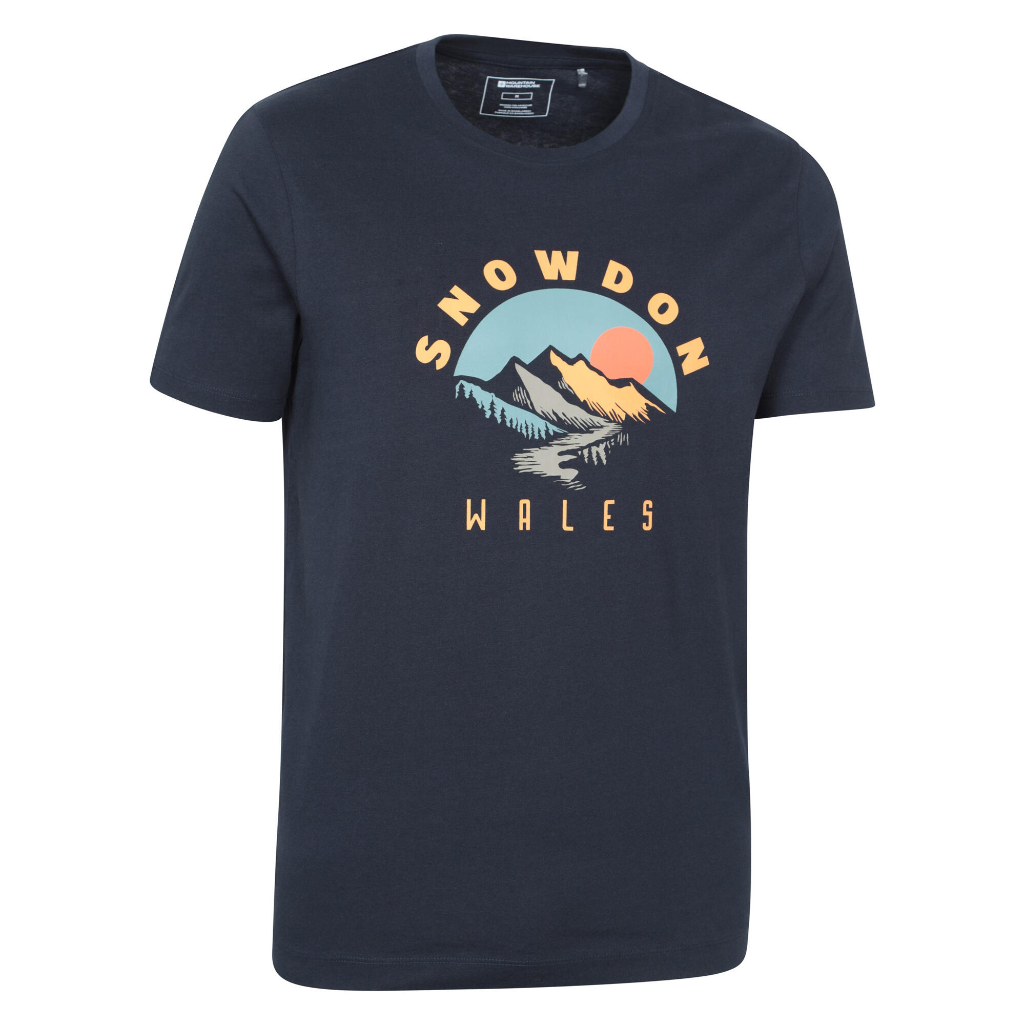 Tshirt Manches Courtes SNOWDON Homme (Bleu Marine) 3/4