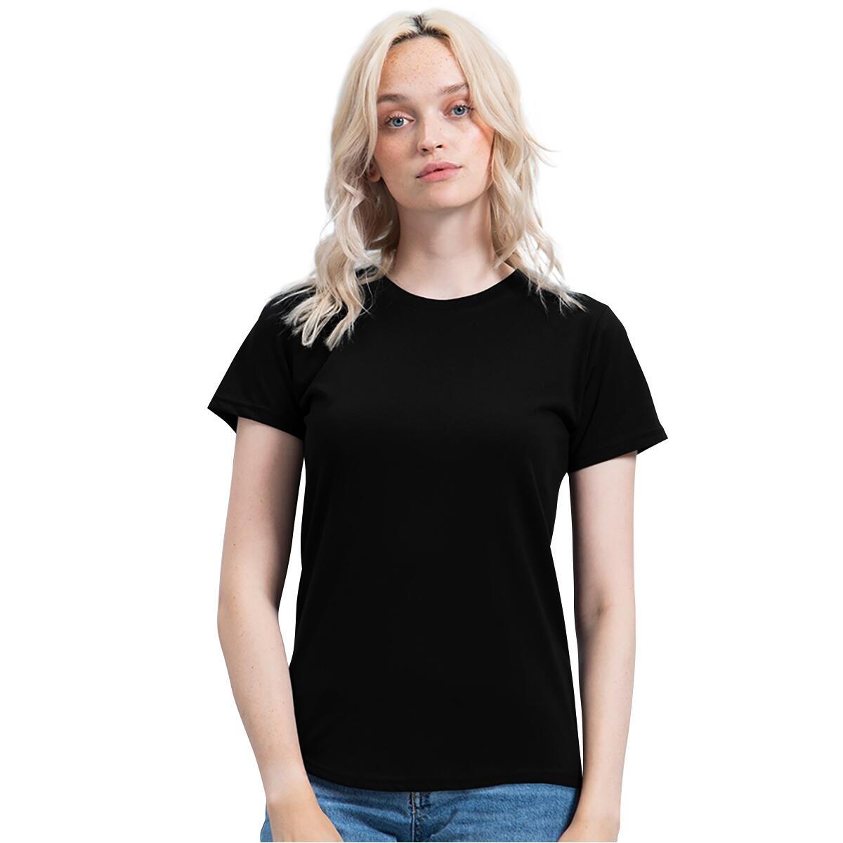 "Essential" TShirt für Damen Schwarz 2/2