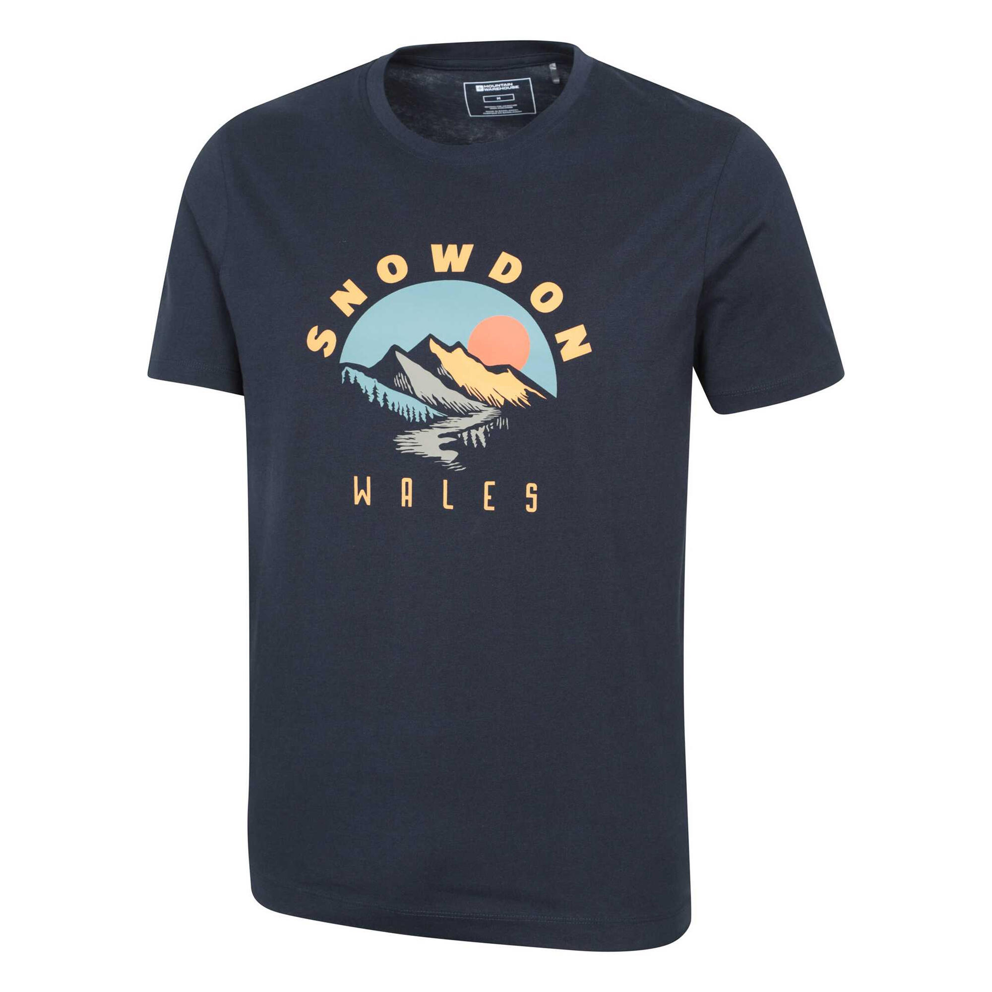Tshirt Manches Courtes SNOWDON Homme (Bleu Marine) 4/4