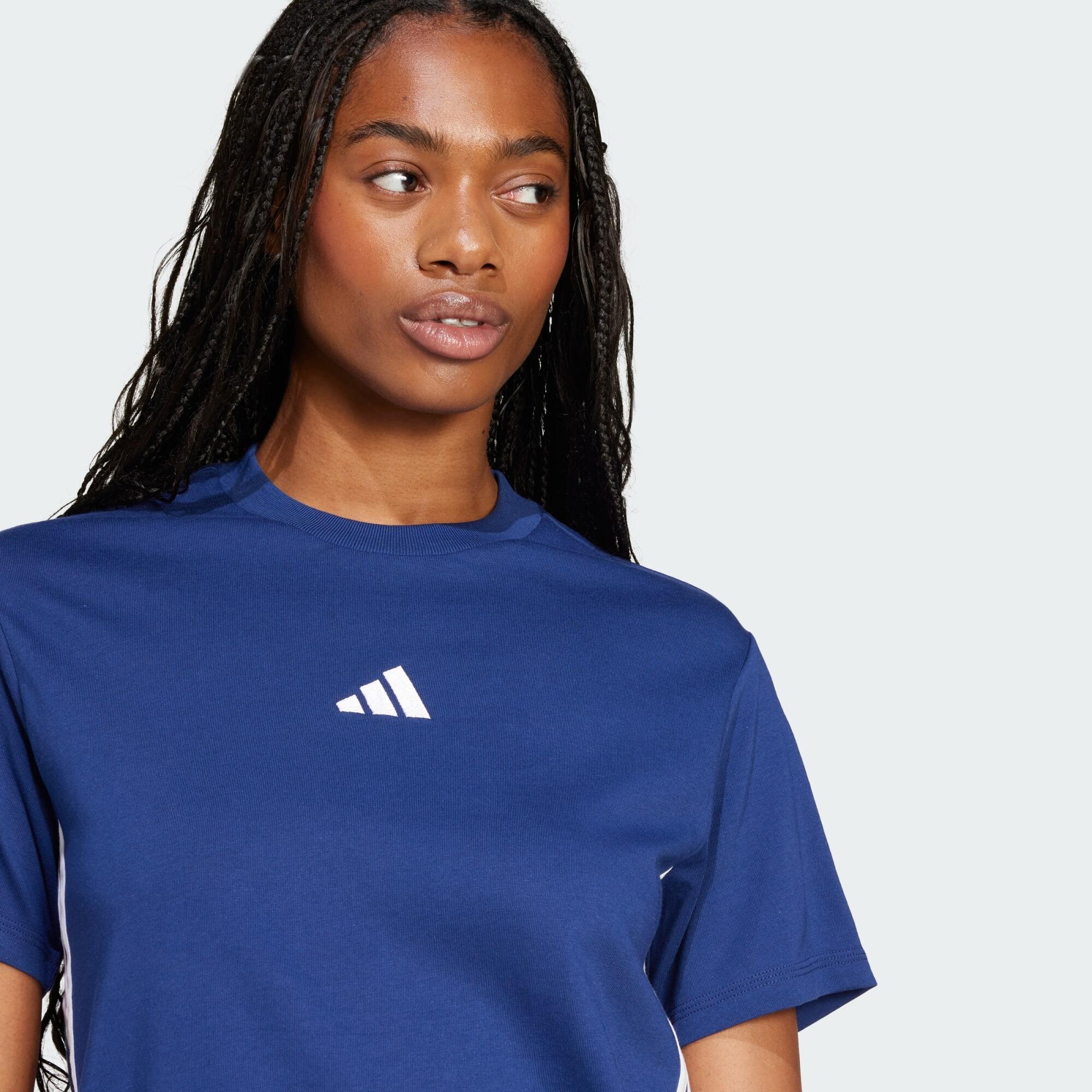 Camiseta Essentials Cotton 3 bandas 4/5