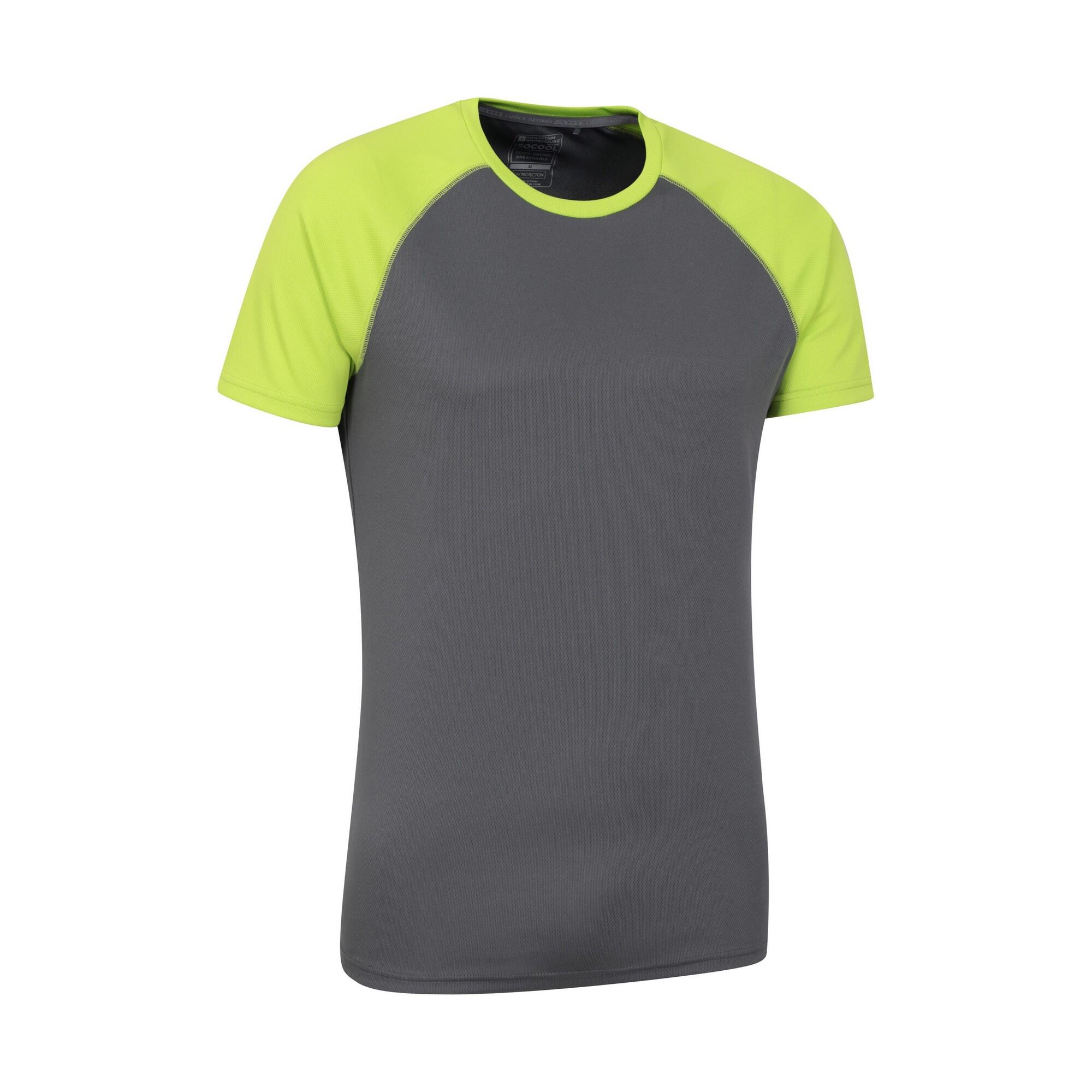 Maglietta Uomo Mountain Warehouse Endurance Verde 3/3
