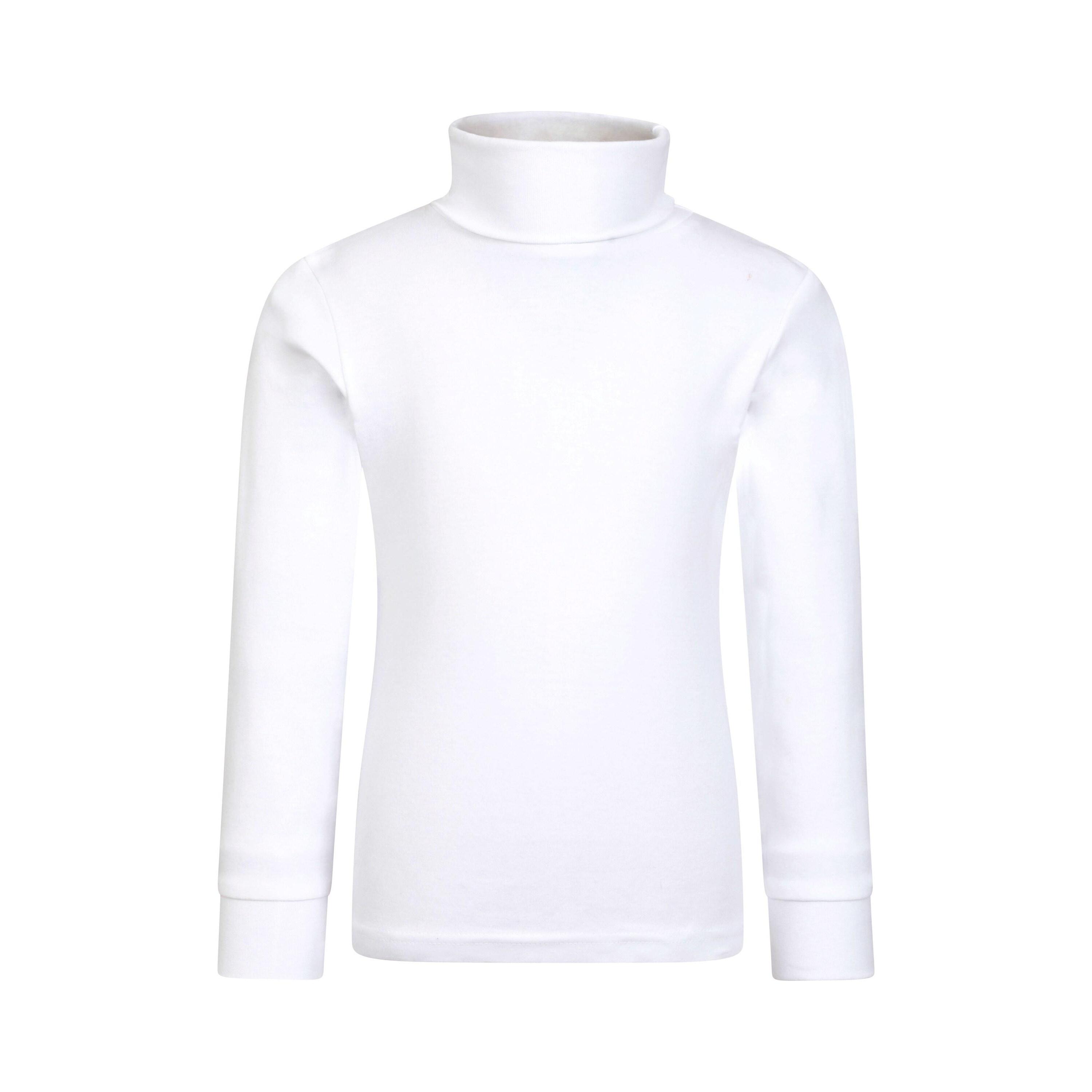 MOUNTAIN WAREHOUSE Top Collo A Rotolo Bambini Mountain Warehouse Meribel Bianco