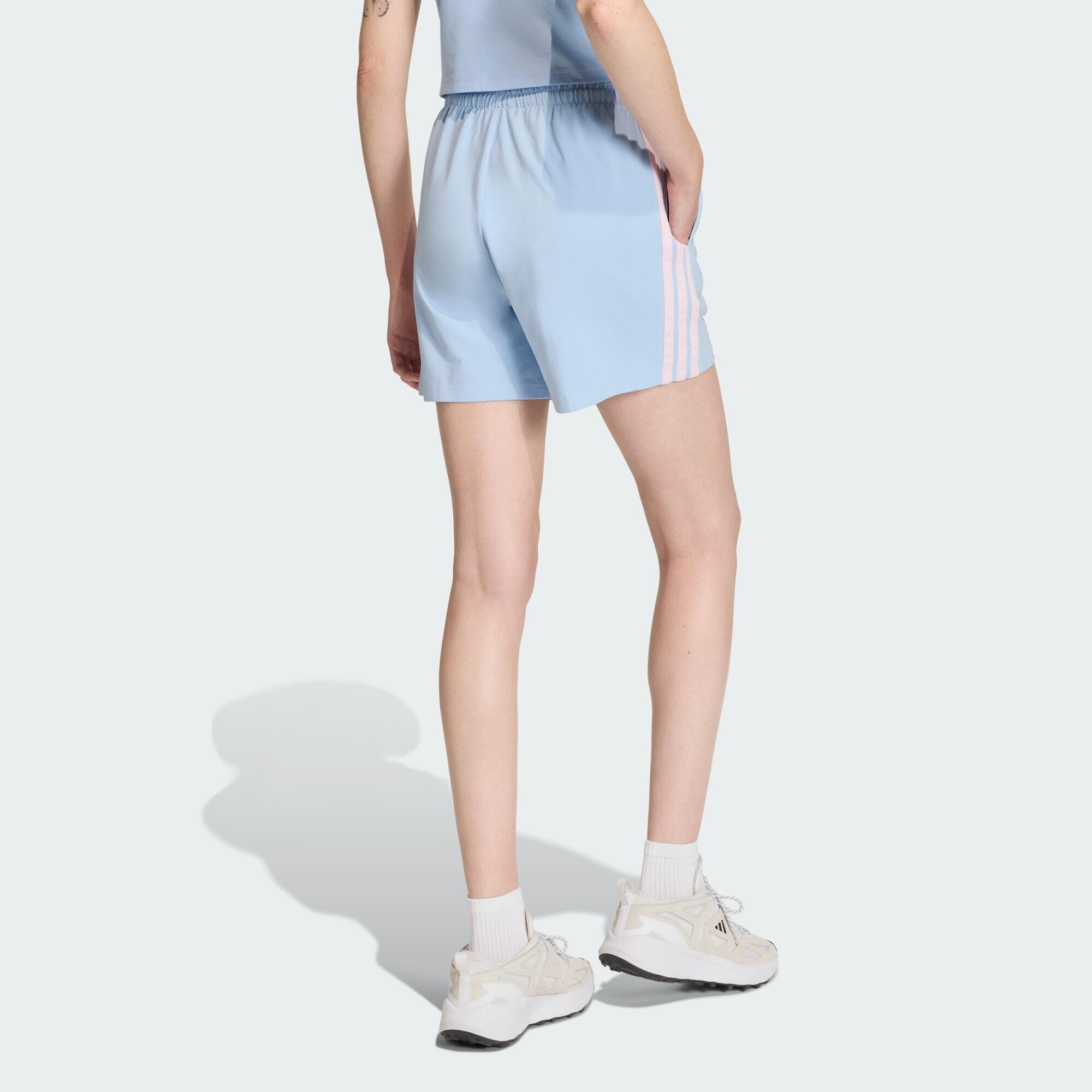Short coton 3 bandes Essentials 3/5