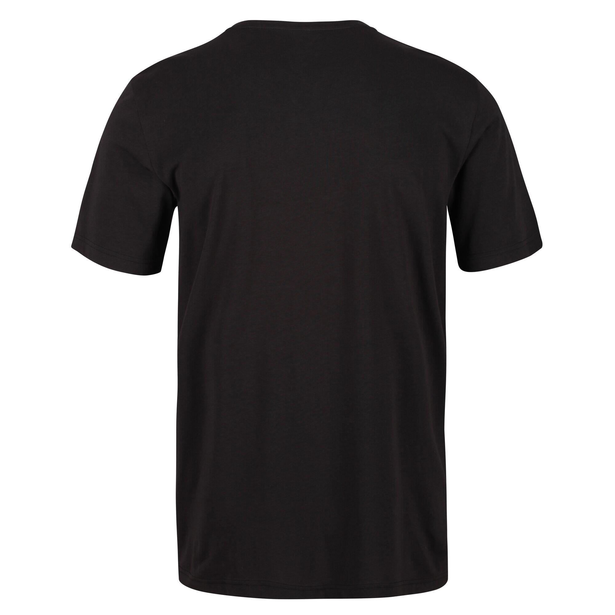 "Tait" TShirt, Leicht für Aktiv Herren Schwarz 2/5