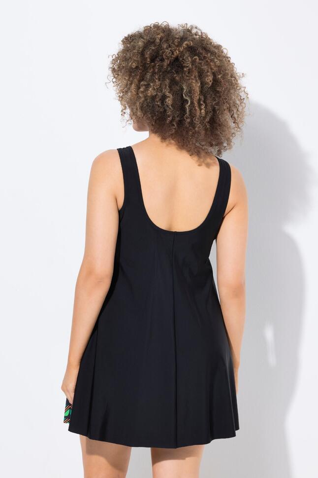 Damska Sukienka Kąpielowa papugi miękkie miseczki Powermesh