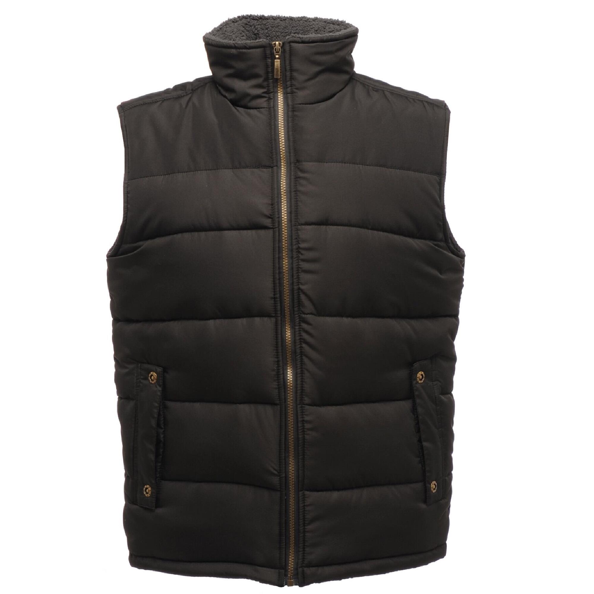 Mens Standout Altoona Insulated Bodywarmer Jacket (Black) 1/5