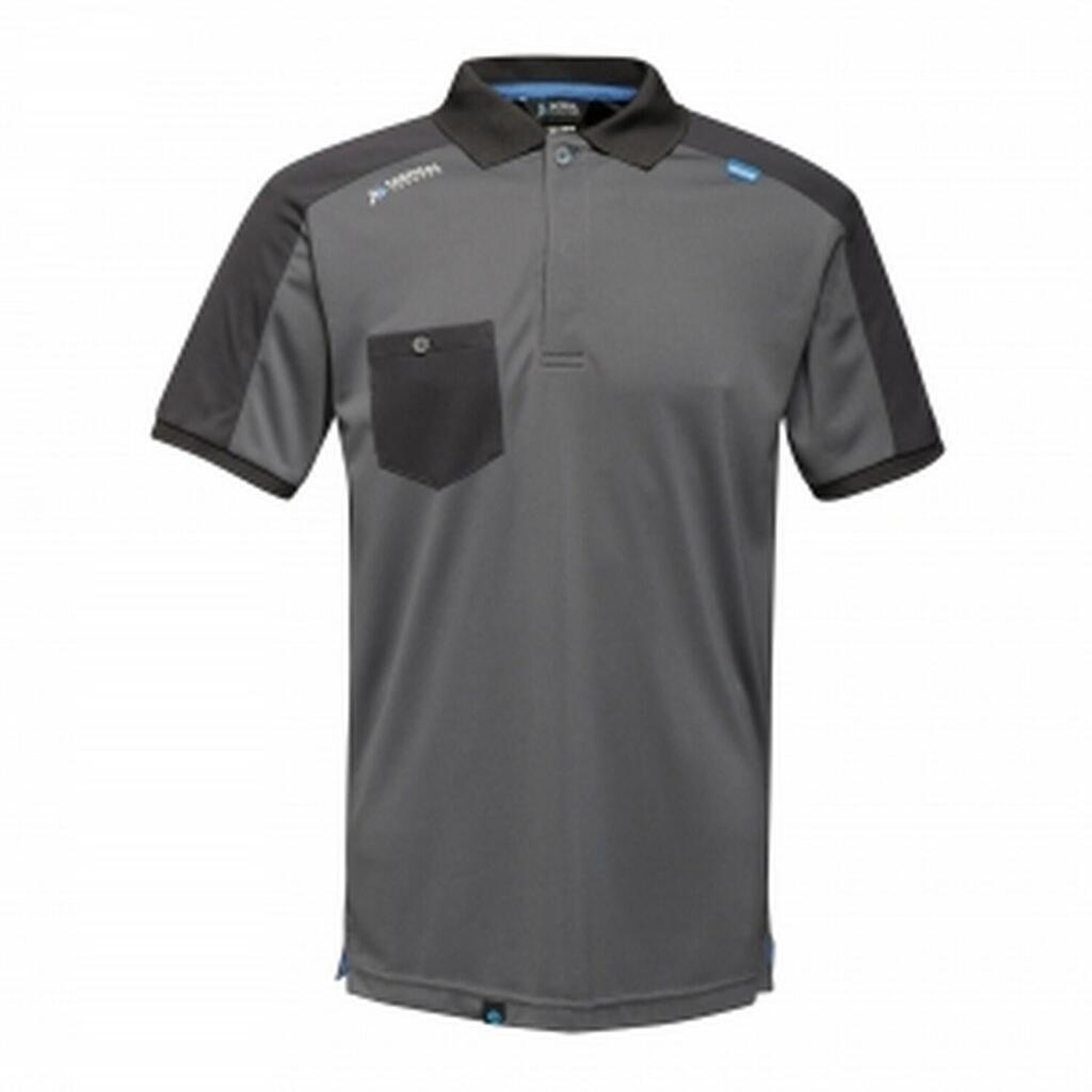 Mens Polo Shirt (Seal Grey)