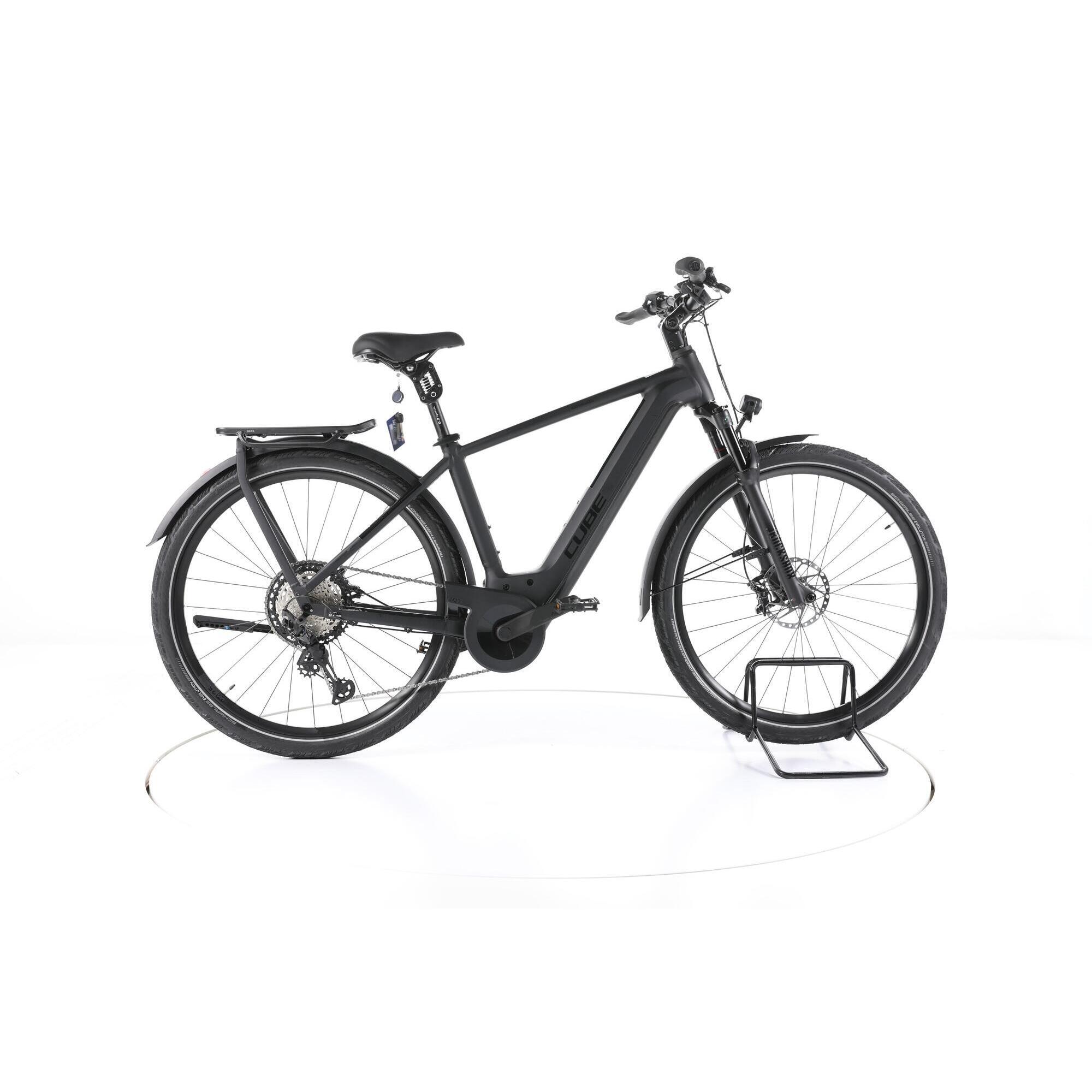 Cube - Reconditionné - Cube Kathmandu Hybrid Slt Trekking Vélo Électrique  - Très Bon - Vélo De Voyage - Noir - 50 - Decathlon