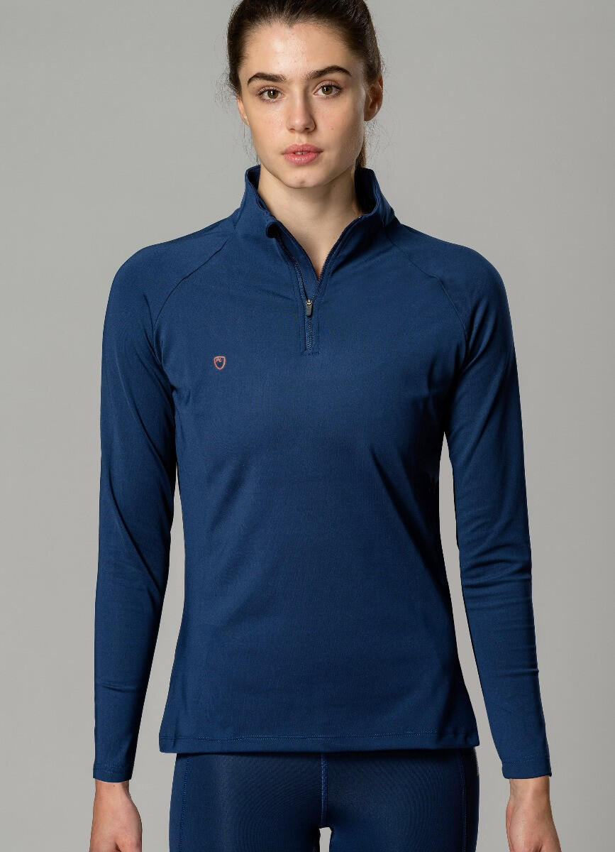 PlayerLayer Eco Midlayer T-shirt thermique femme Navy XS 1/1