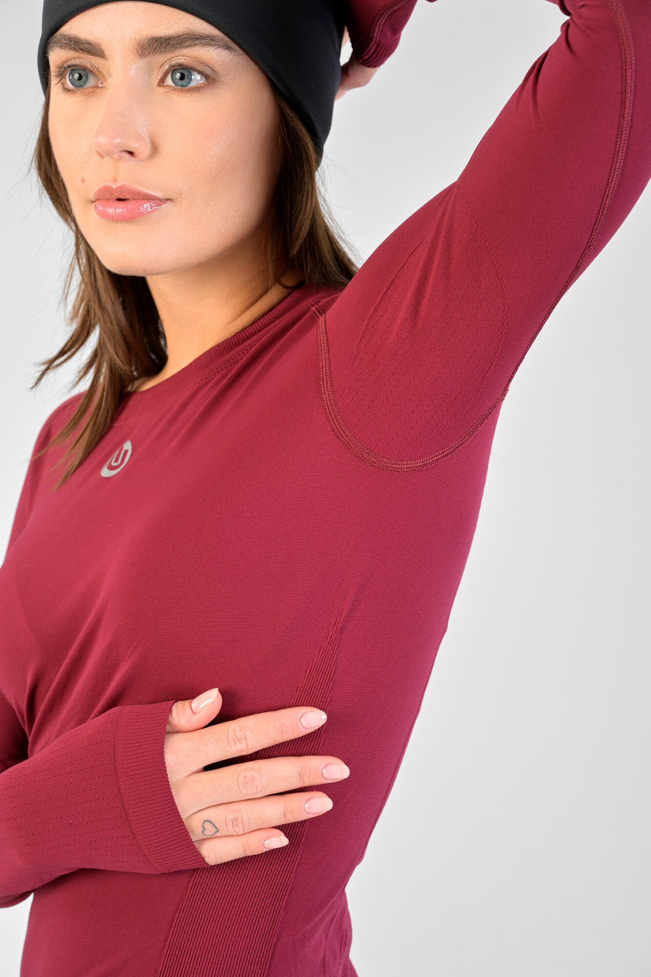 Koszulka z długim rękawem do biegania damska Nessi Sportswear Longsleeve Ultra 4/5