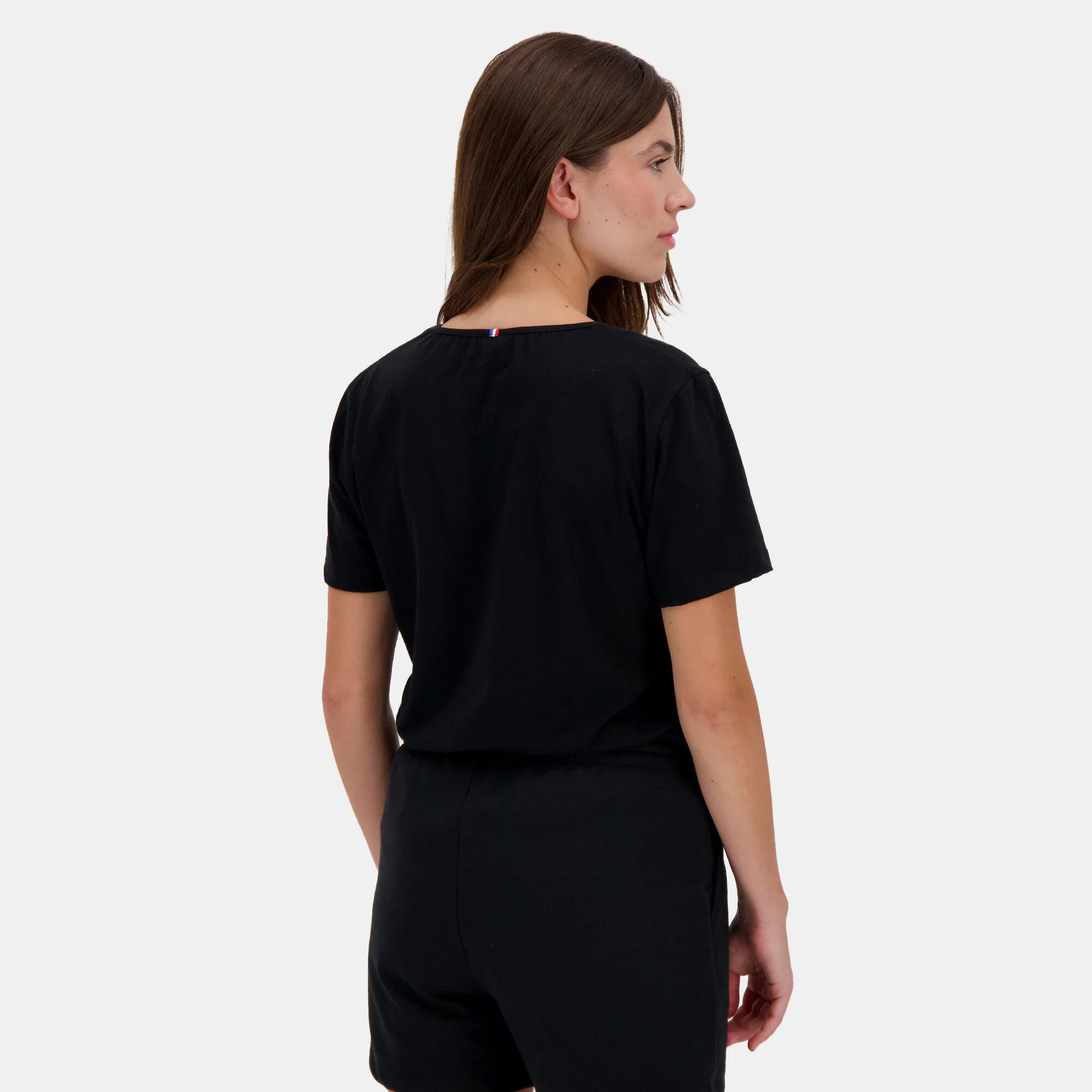 T-shirt col V femme Le Coq Sportif Essentiel N°1 6/7