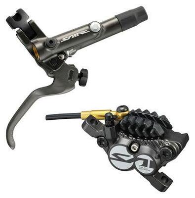 Shimano saint br-m820 j-kit metalen 4 zuiger achterrem (zonder schijf) 170cm zwa
