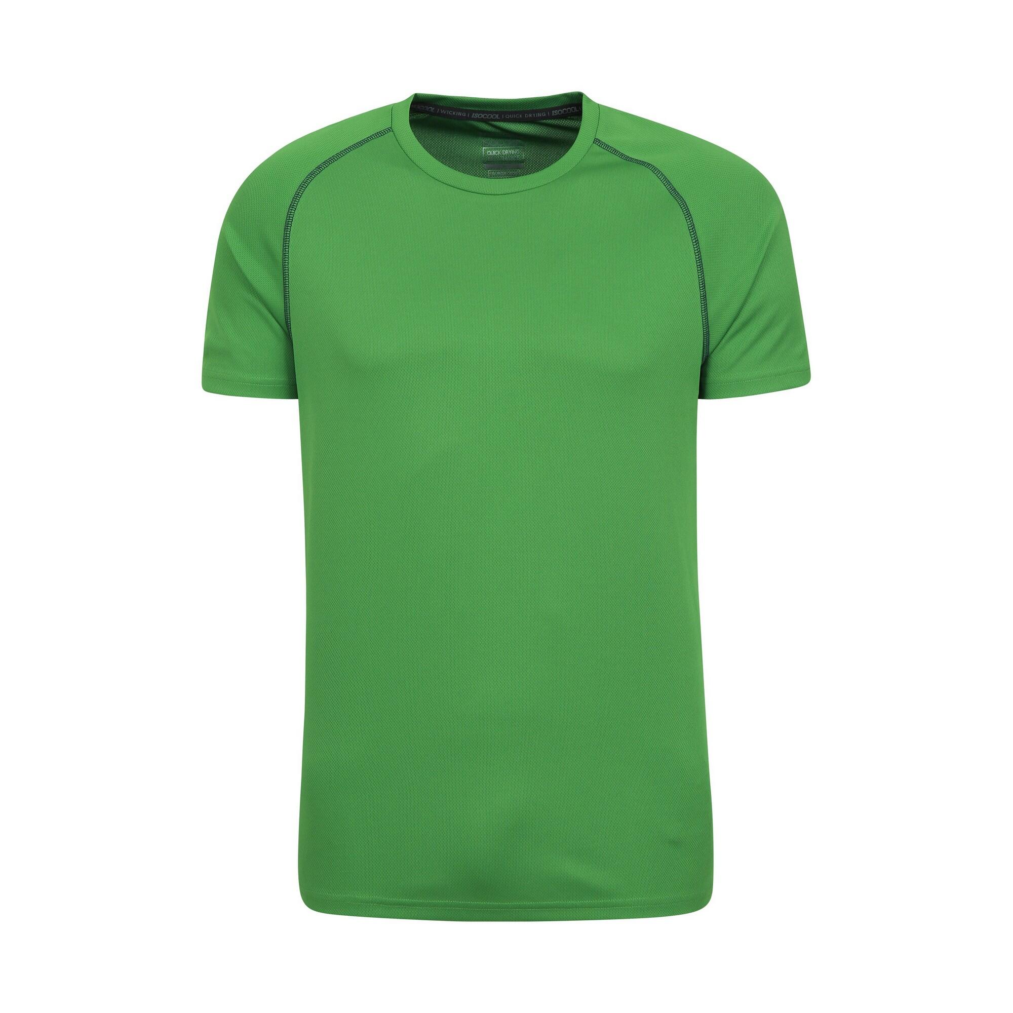 MOUNTAIN WAREHOUSE Mens Endurance IsoCool TShirt (Dark Green)