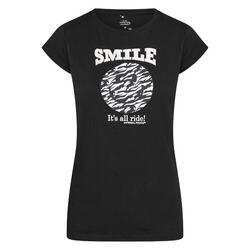 T-shirt fille Imperial Riding Smiley Zebra