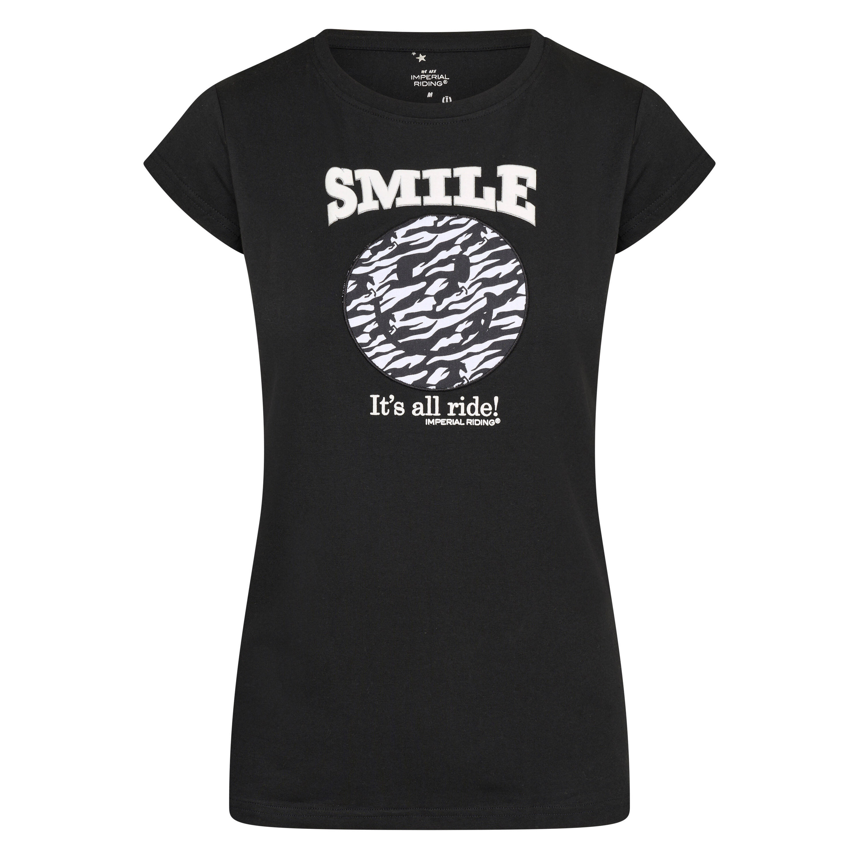 IMPERIAL RIDING T-shirt da bambina Imperial Riding Smiley Zebra