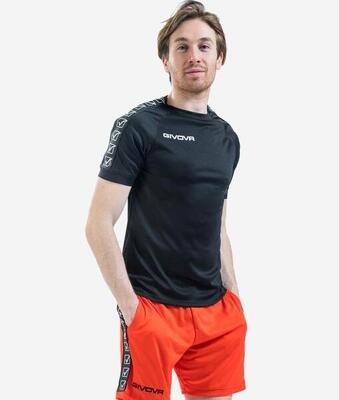 Gebandeerde jersey givova poly