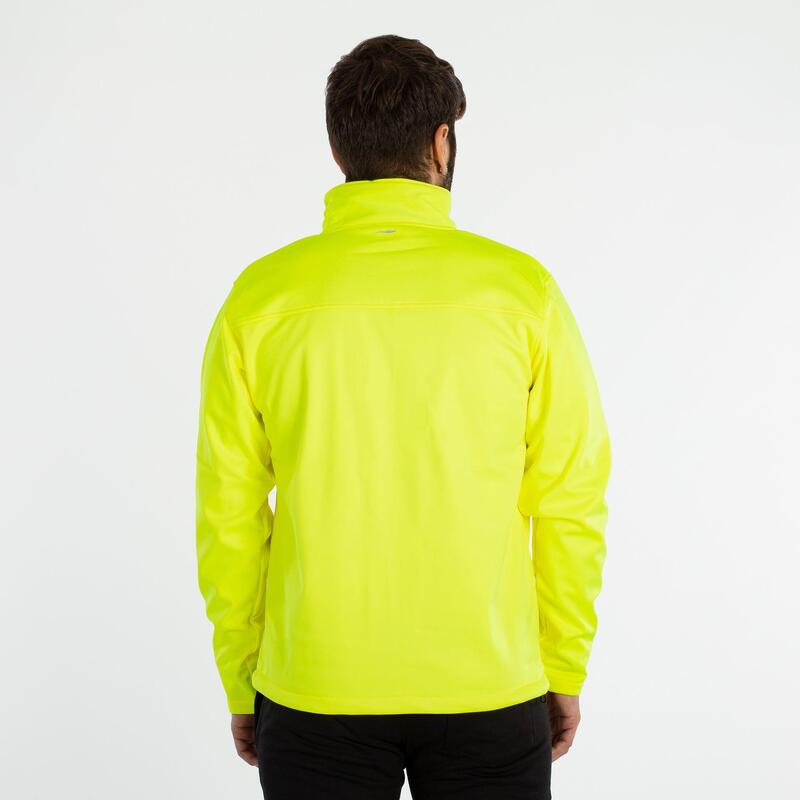 Jachetă softshell impermeabilă 2514 - galben neon
