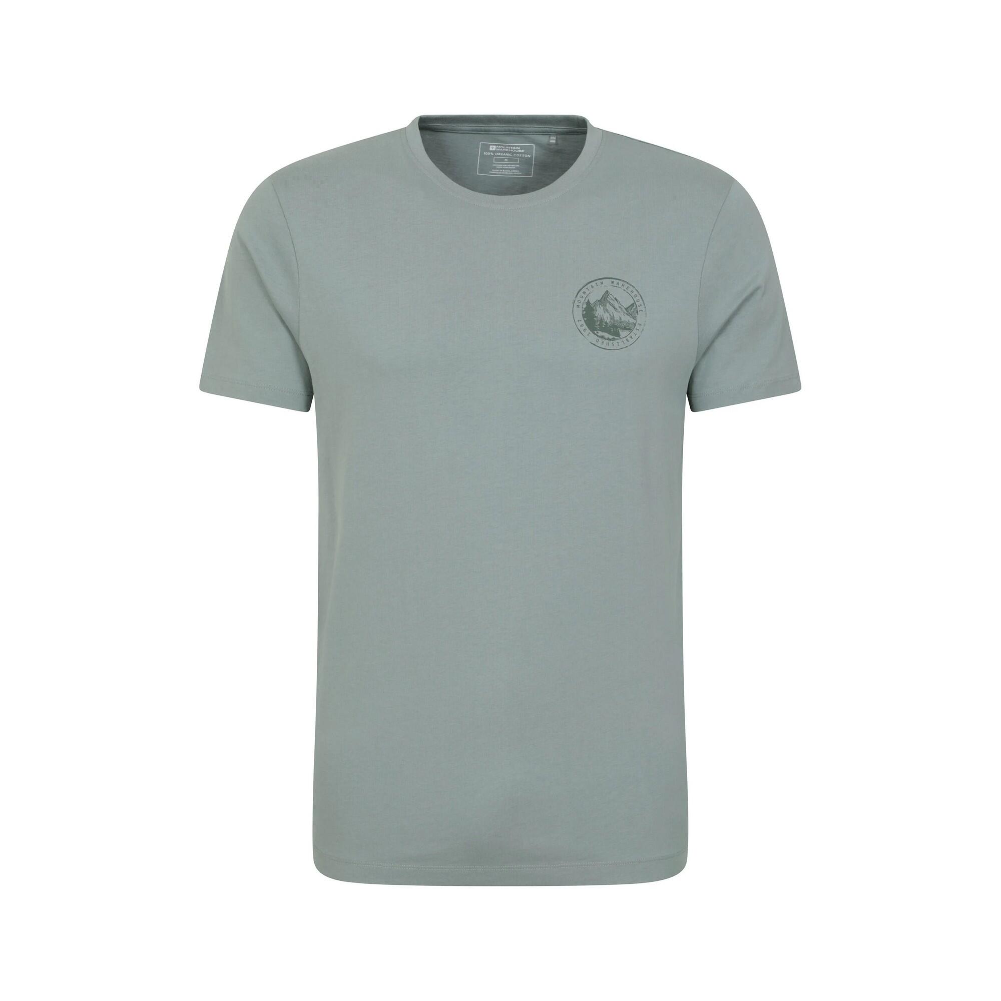 MOUNTAIN WAREHOUSE Mens Valley TShirt (Light Khaki)
