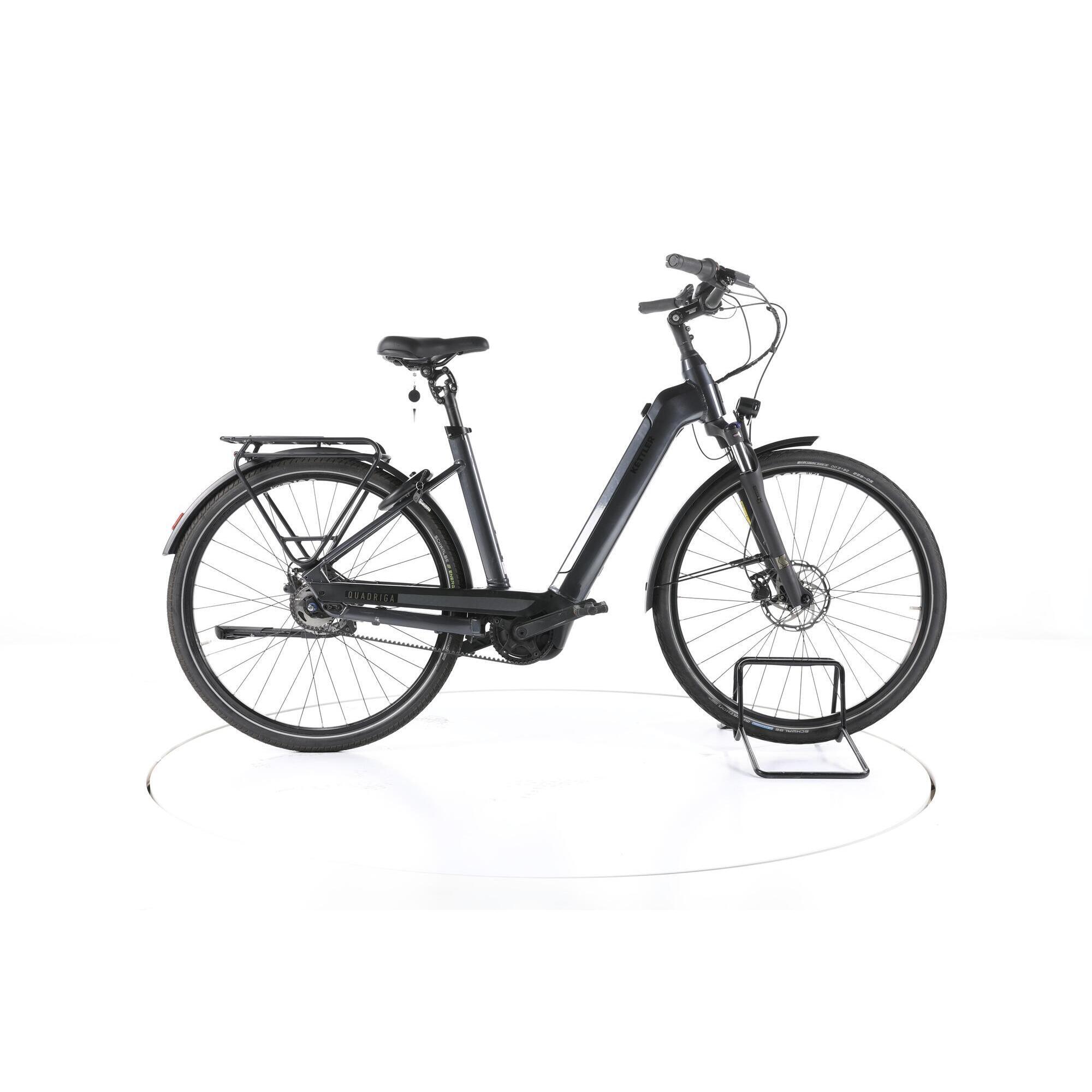 Kettler - Reconditionné - Kettler Quadriga P5 Belt City Vélo Entrée Basse - Bon - Vélo Ville - Noir - 50 - Decathlon