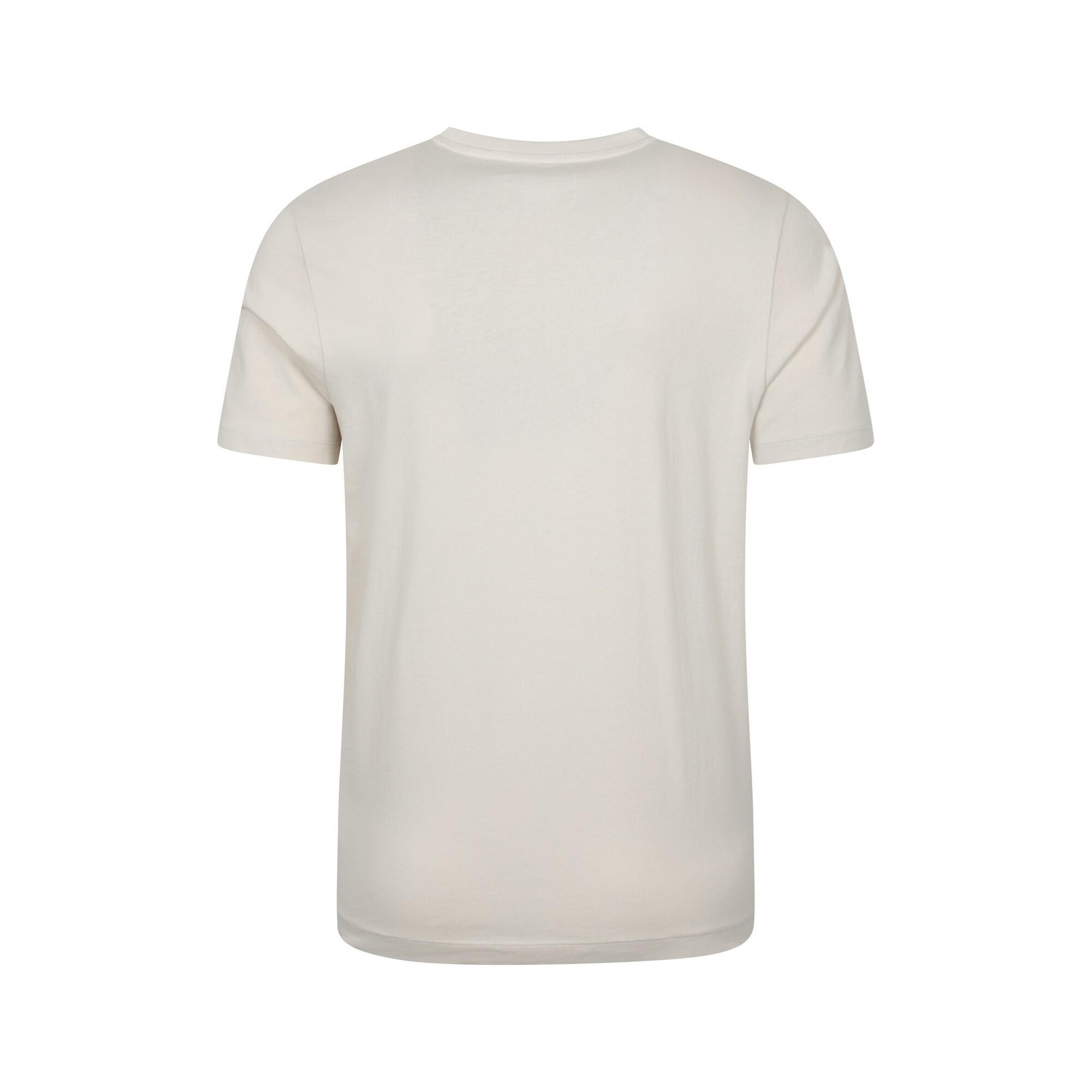 Tshirt Manches Courtes SNOWDON Homme (Blanc Cassé) 2/4